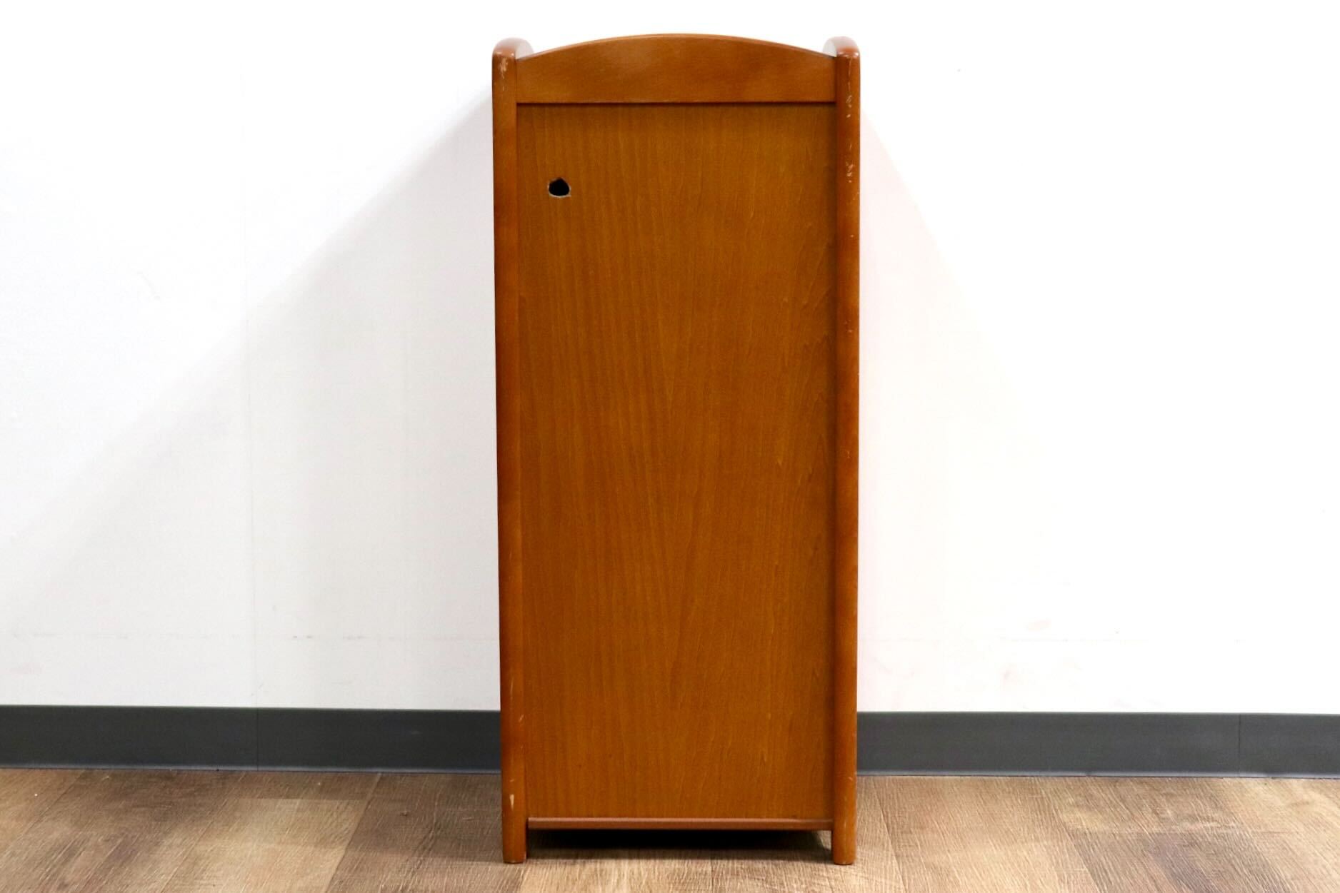 GMHH92○karimoku / カリモク オールドカリモク スリッパラック 靴箱 収納ラック 玄関収納 収納棚 花台 飾り棚 国産家具