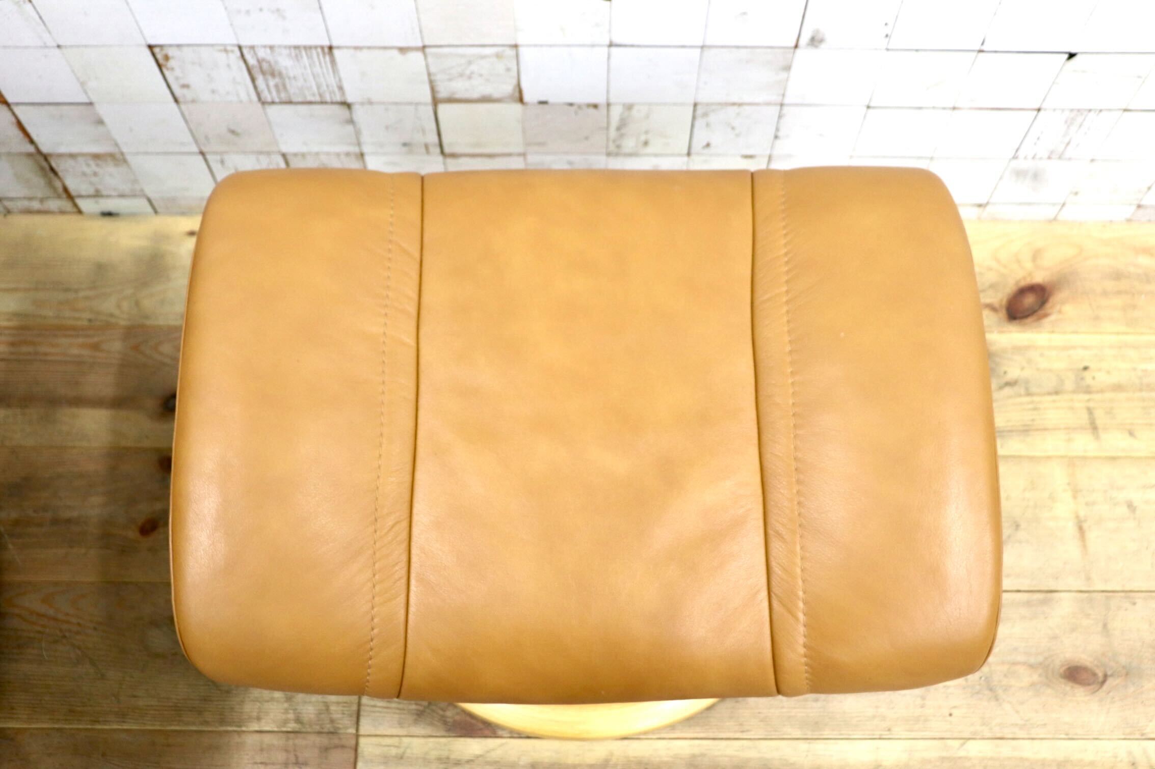 GMIK948〇EKORNES / エコーネス ストレスレス レノ リクライニングチェア オットマン 北欧 ノルウェー 本革