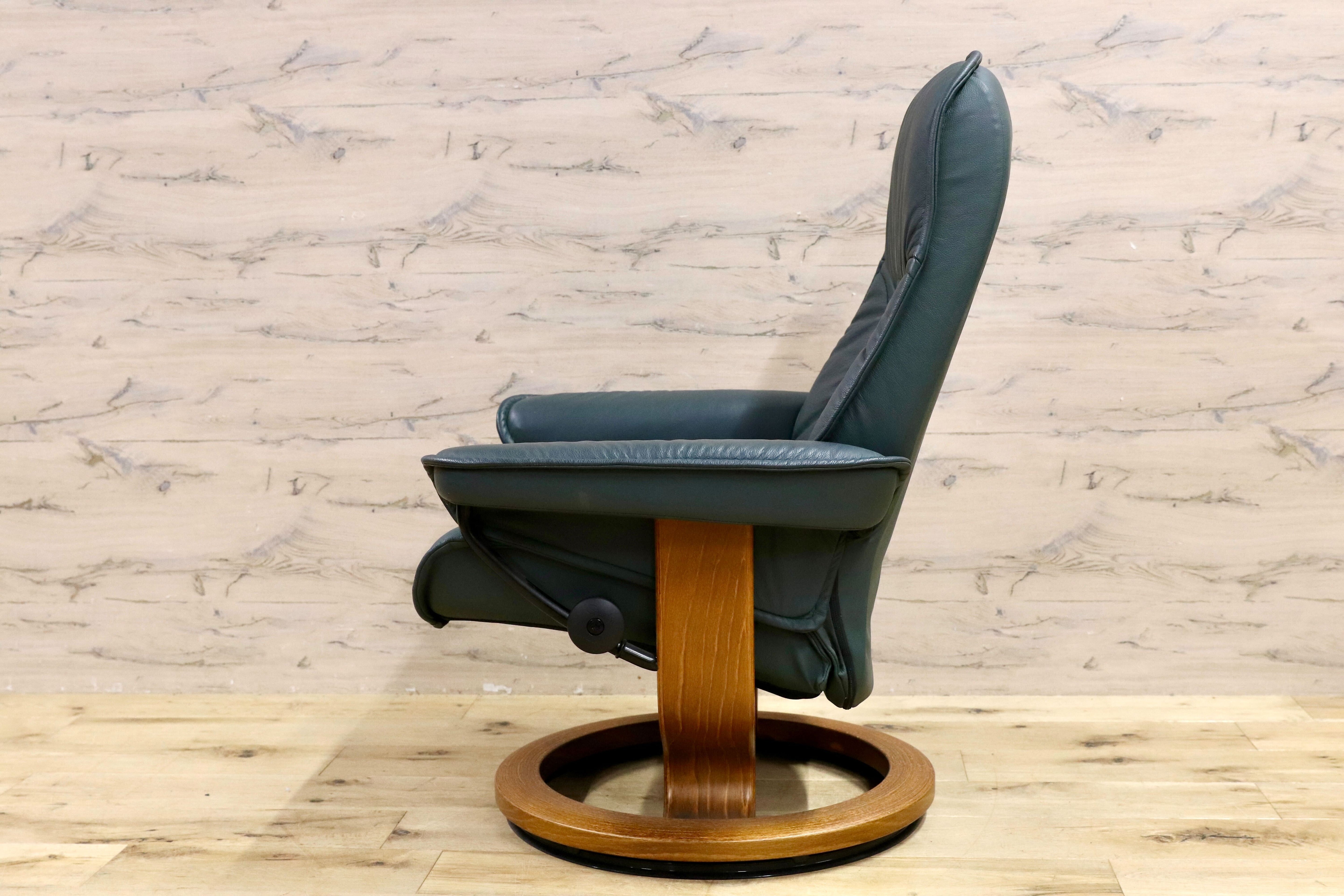 GMIS327○EKORNES / エコーネス リクライニングチェア パーソナルチェア 1人掛けソファ 本革 レザー 北欧家具 ノルウェー