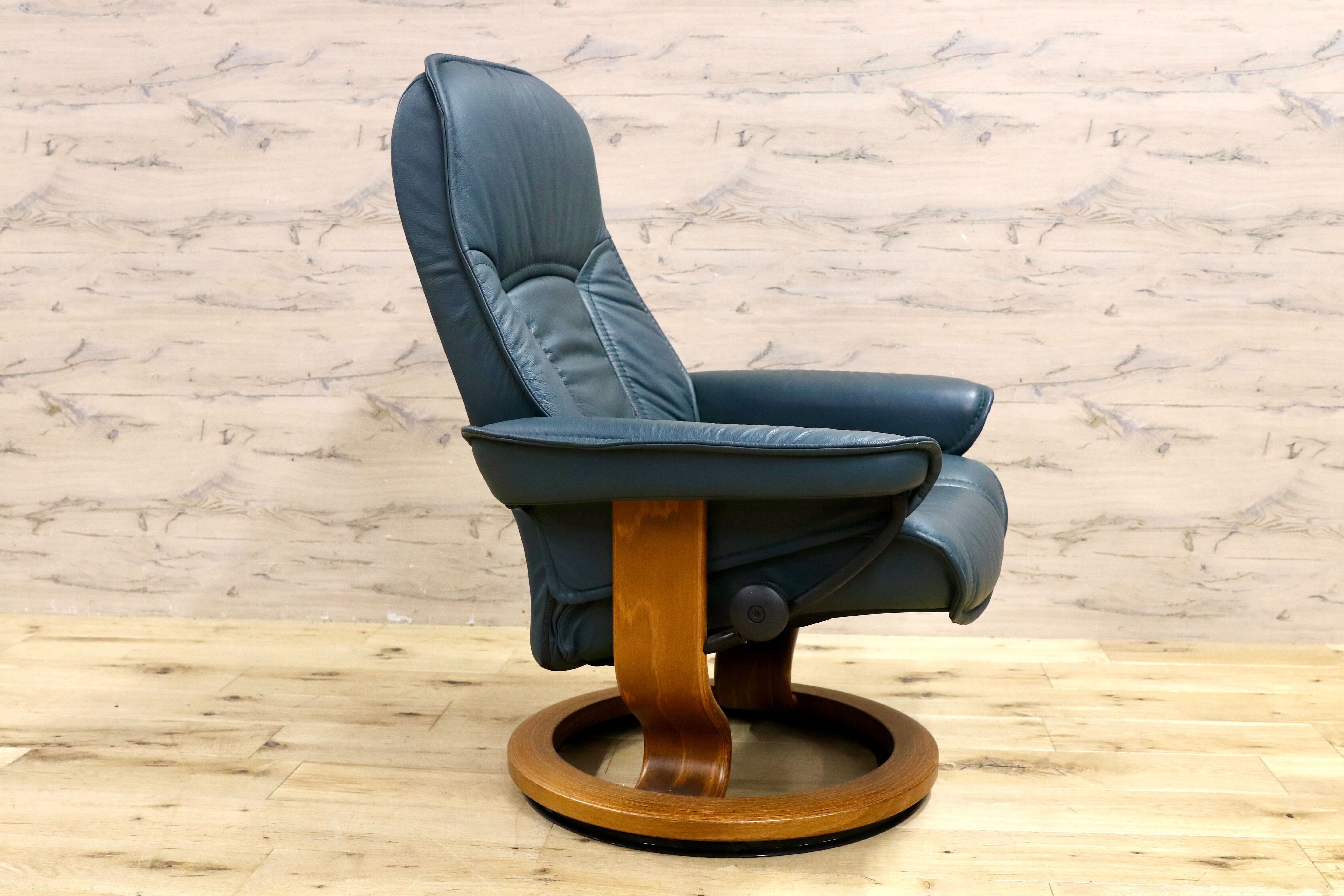 GMIS327○EKORNES / エコーネス リクライニングチェア パーソナルチェア 1人掛けソファ 本革 レザー 北欧家具 ノルウェー