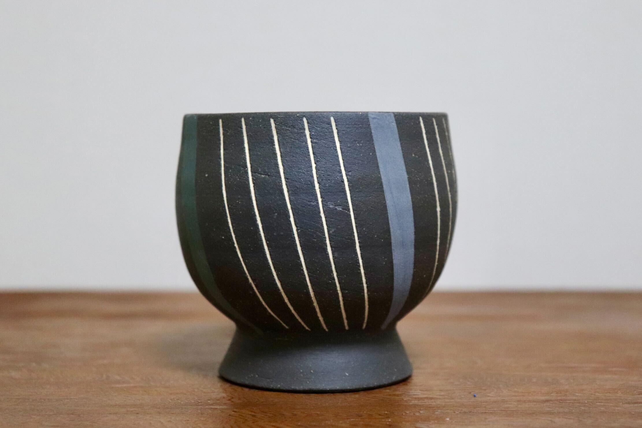 GMIO474◯市野悟窯 市野哲次 丹波焼 ゴブレット 陶器 丹波篠山 伝統工芸 未使用