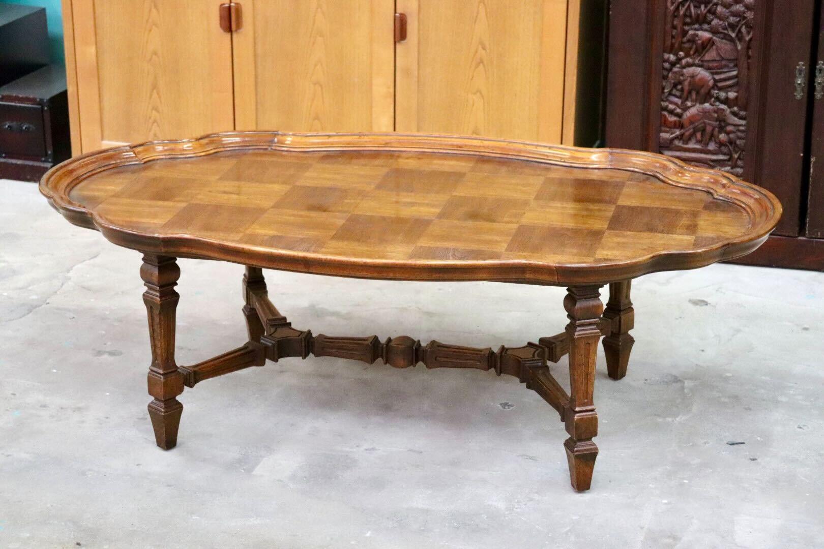 GMIK668C○DREXEL HERITAGE / ドレクセルヘリテイジ キャメオクラシックス カクテルテーブル センターテーブル ヴィンテージ 定価約69万