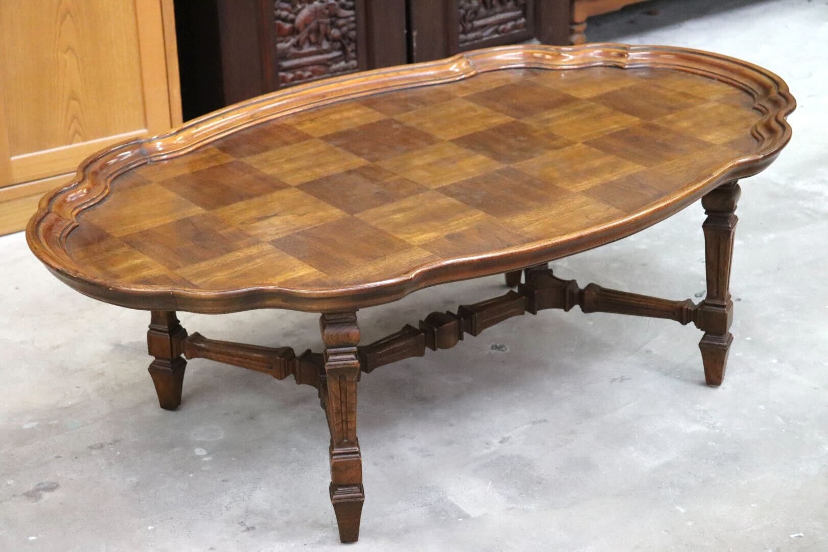 GMIK668C○DREXEL HERITAGE / ドレクセルヘリテイジ キャメオクラシックス カクテルテーブル センターテーブル ヴィンテージ 定価約69万