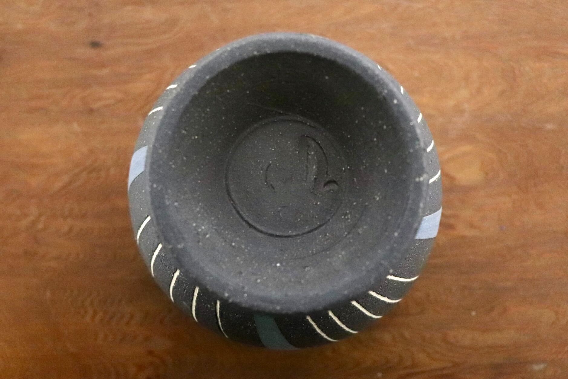 GMIO474◯市野悟窯 市野哲次 丹波焼 ゴブレット 陶器 丹波篠山 伝統工芸 未使用