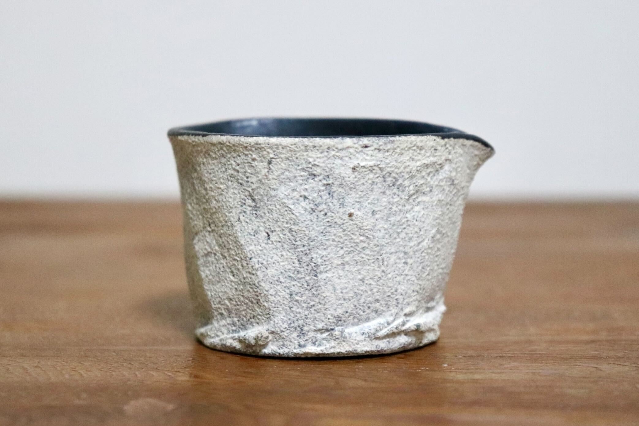 GMIO477A◯市野悟窯 市野哲次 丹波焼 ミルクピッチャー 陶器 丹波篠山 伝統工芸 未使用