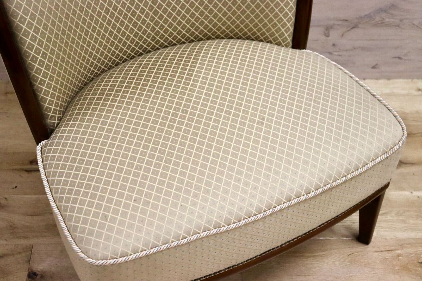 GMHK245B○モリシゲ / MORISHIGE 1人掛けソファ シングルソファ ラウンジチェア ファブリック 応接 モダン 最高級 美品