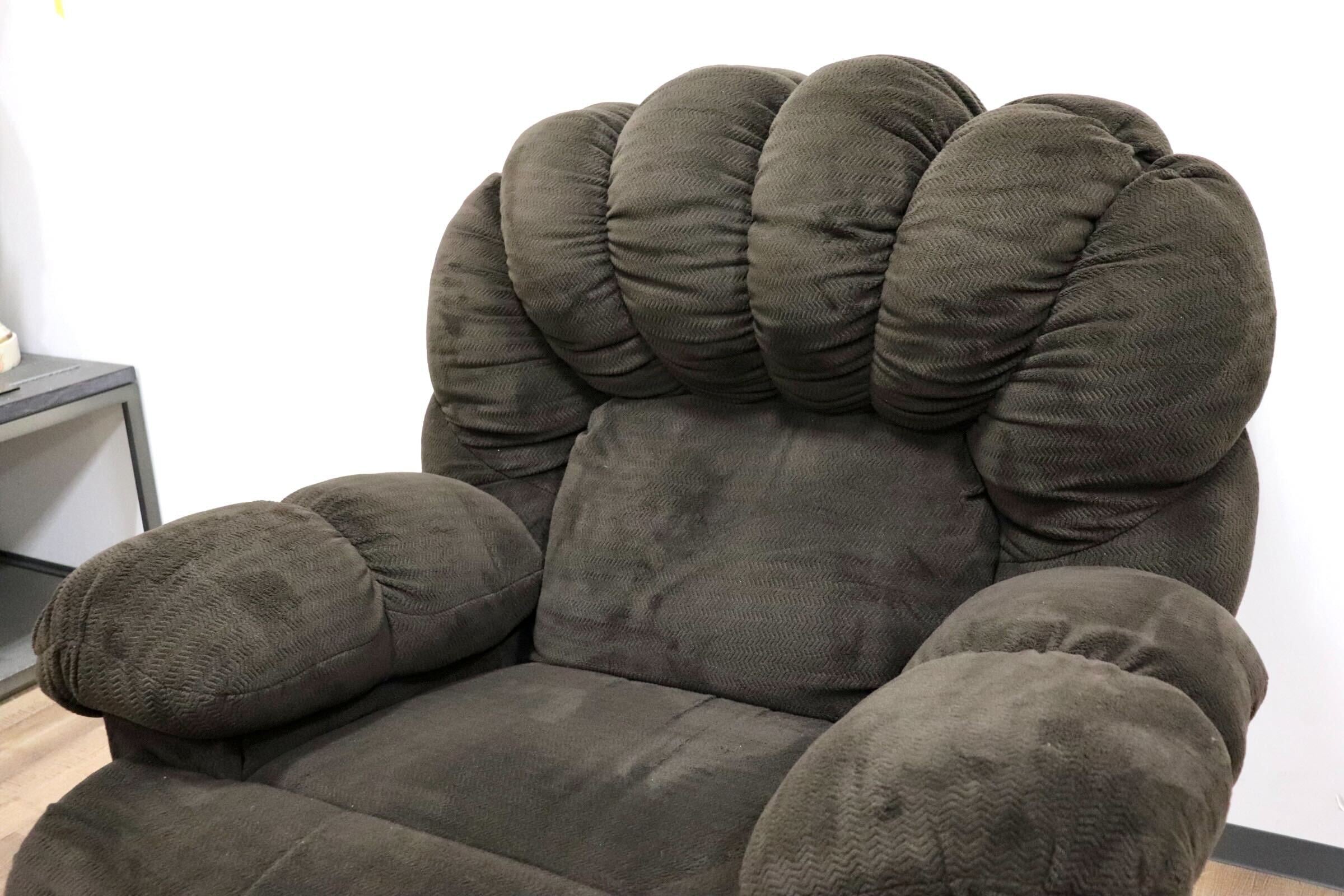 GMGN230○ASHLEY / アシュレイ Foxfield リクライニングチェア 1人掛けソファ ロッキングチェア スエード調ファブリック US モダン 約35万