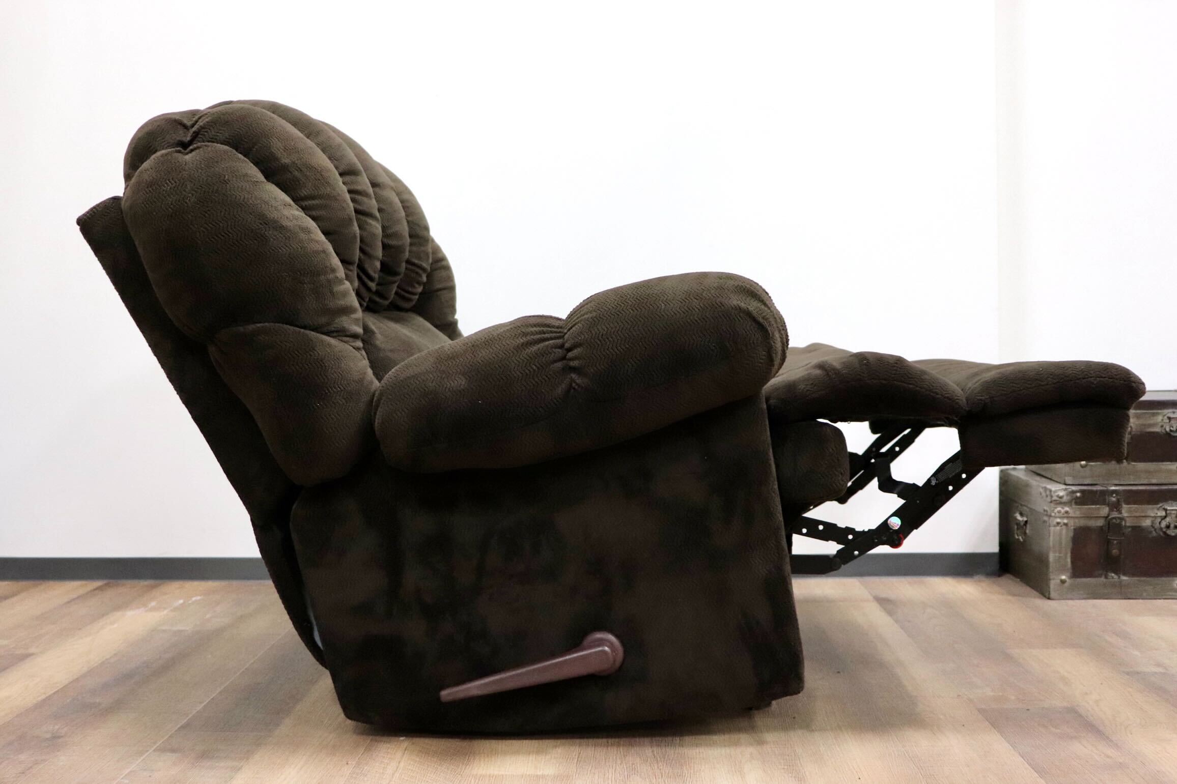 GMGN230○ASHLEY / アシュレイ Foxfield リクライニングチェア 1人掛けソファ ロッキングチェア スエード調ファブリック US モダン 約35万