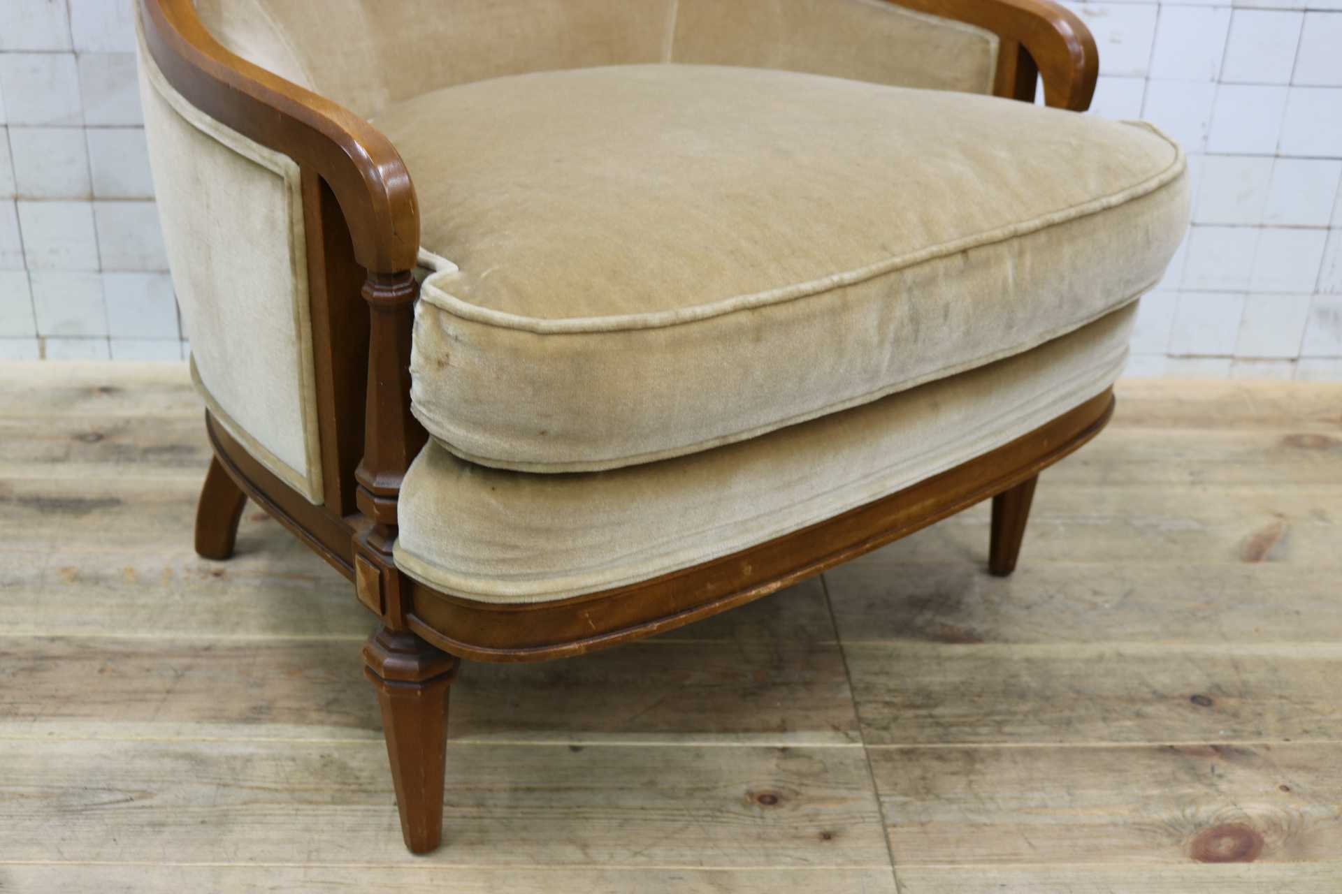 GMJK42D○DREXEL HERITAGE / ドレクセルヘリテイジ Upholstery 1人掛けソファ シングルソファ クラシック ヴィンテージ 応接 読書椅子