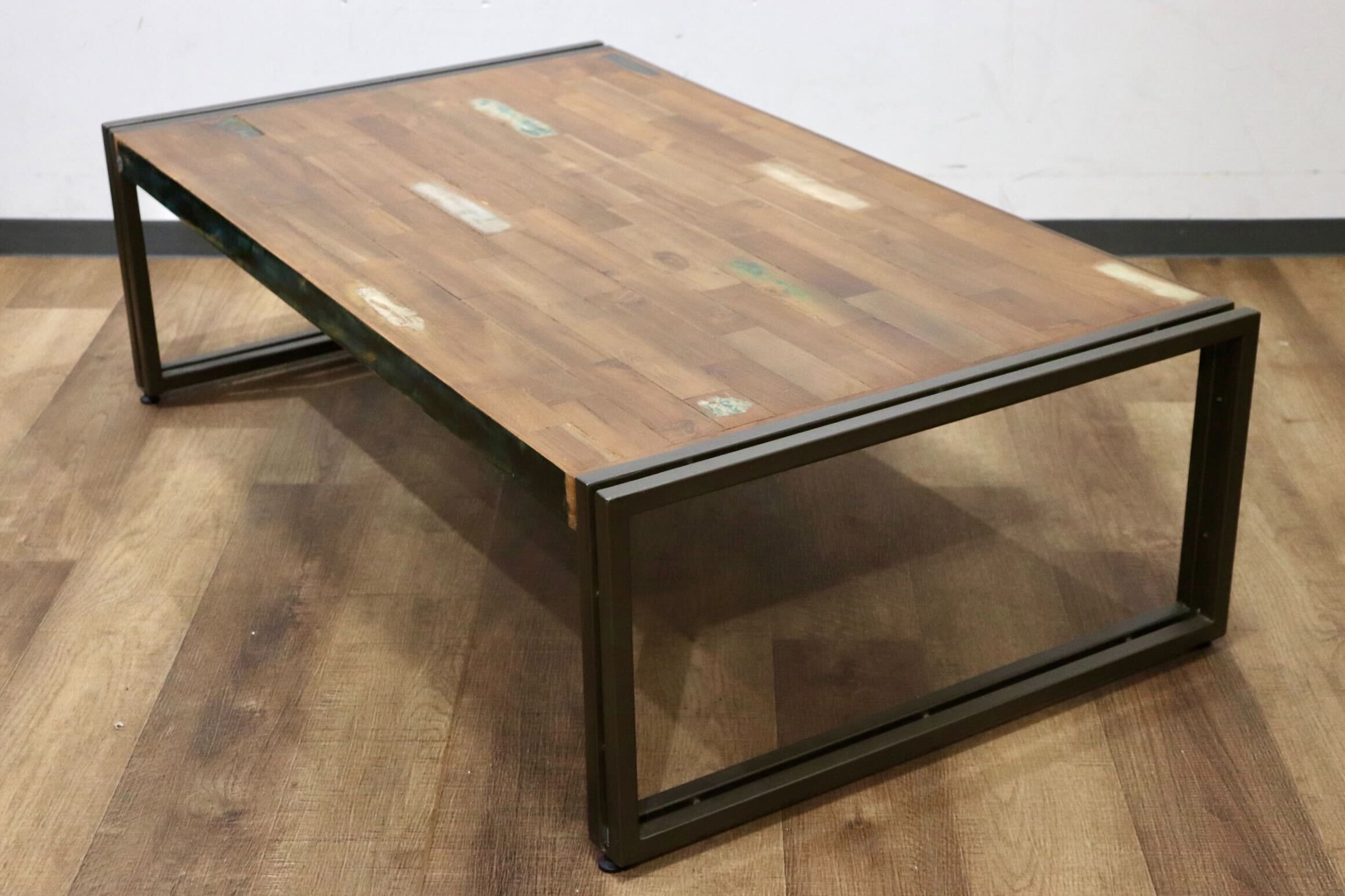 GMHH352B○journal standard Furniture d-Bodh ディーボディ センターテーブル リビングテーブル チーク インダストリアル 約6.3万 展示品