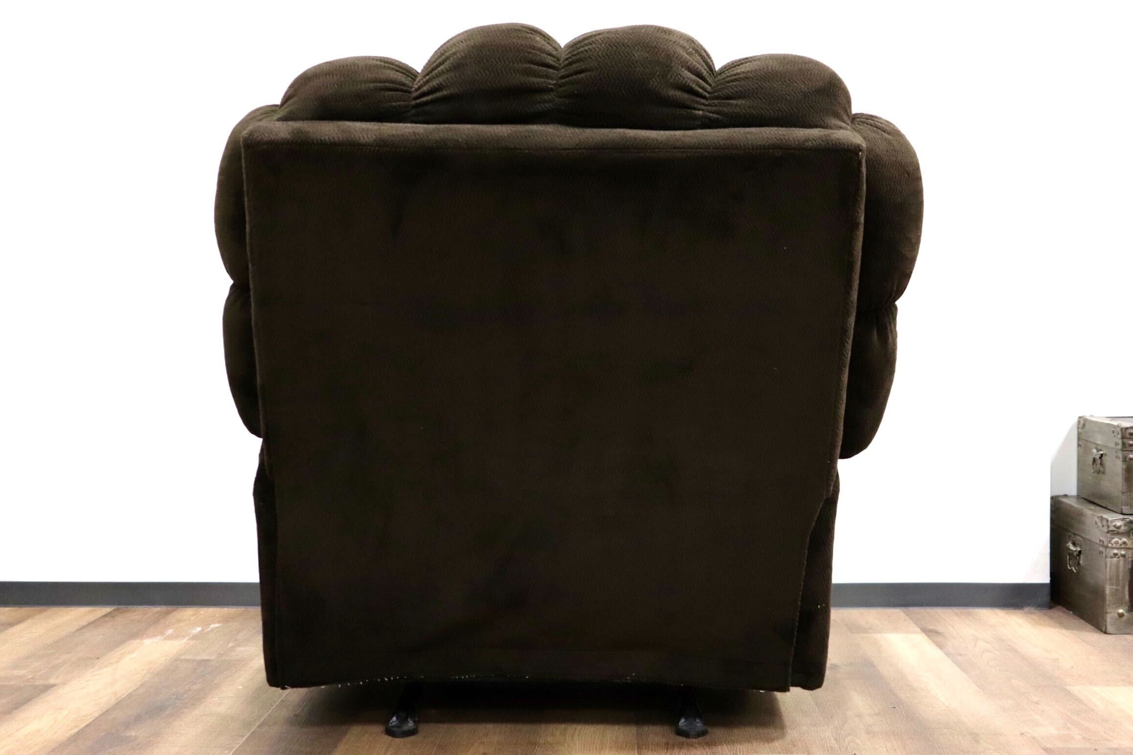 GMGN230○ASHLEY / アシュレイ Foxfield リクライニングチェア 1人掛けソファ ロッキングチェア スエード調ファブリック US モダン 約35万