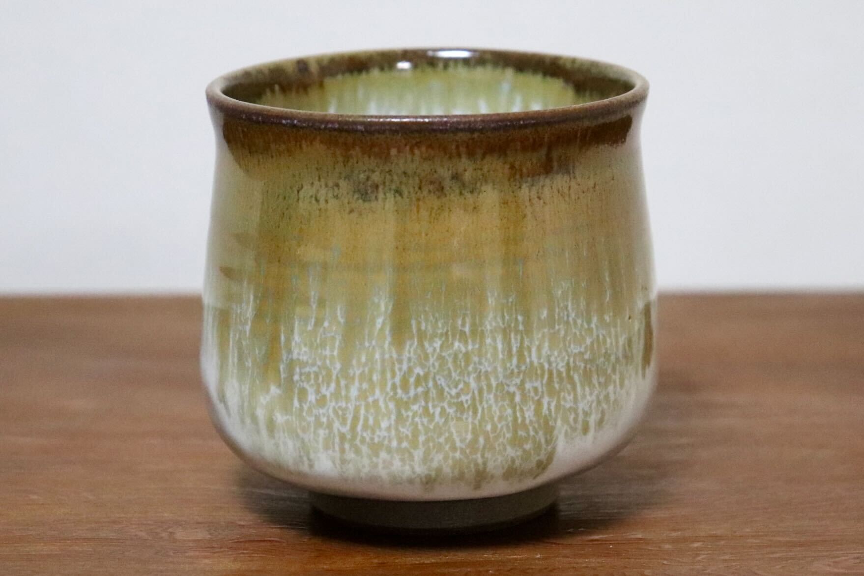 GMIO443A○千代市陶房 清水千代市 丹波焼 湯呑 陶器 丹波篠山 伝統工芸 未使用