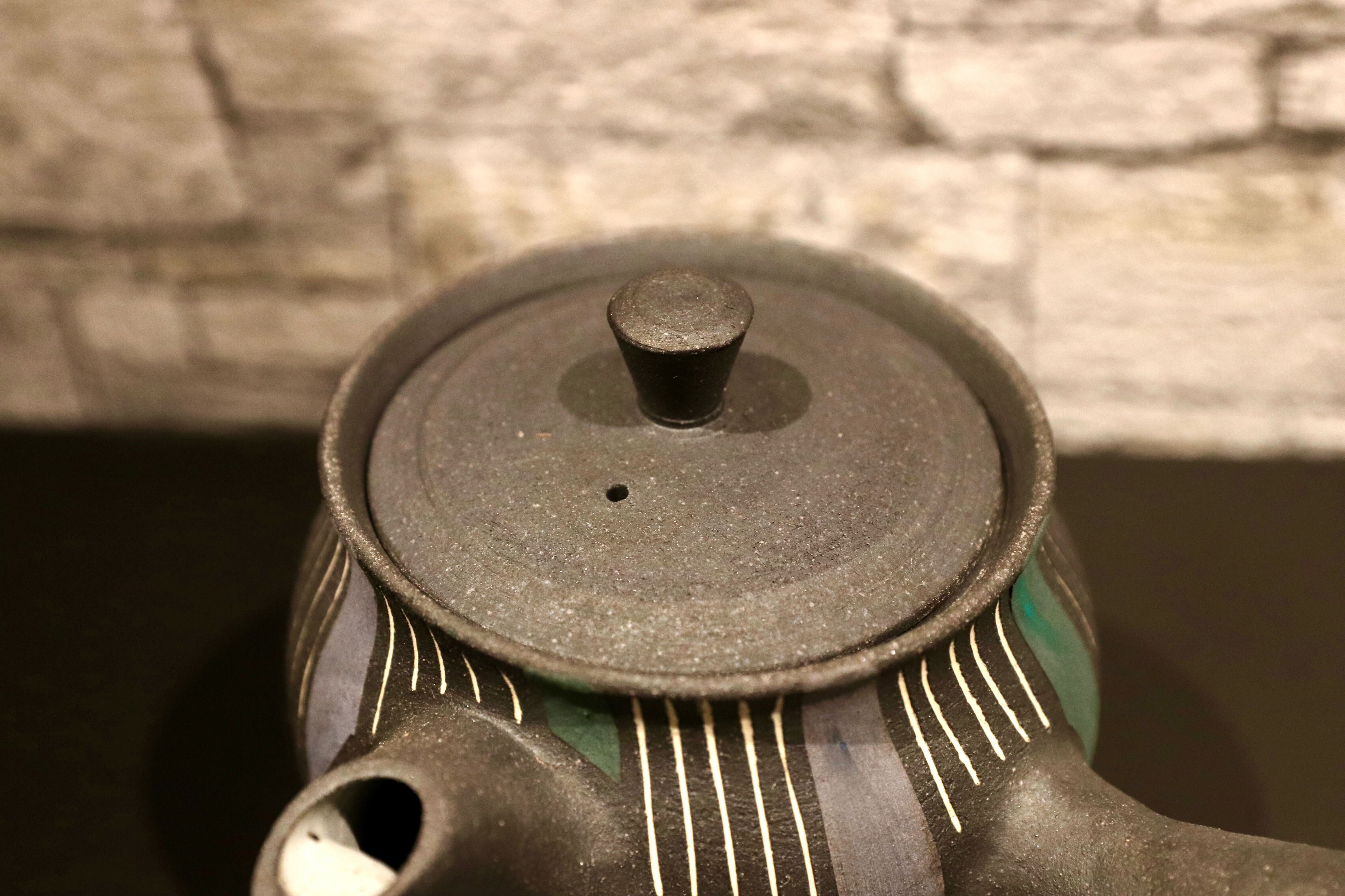 GMIO219○市野悟窯 丹波焼 ティーポット 丹波立杭焼 市野哲次 伝統工芸 煎茶道具 茶器 急須