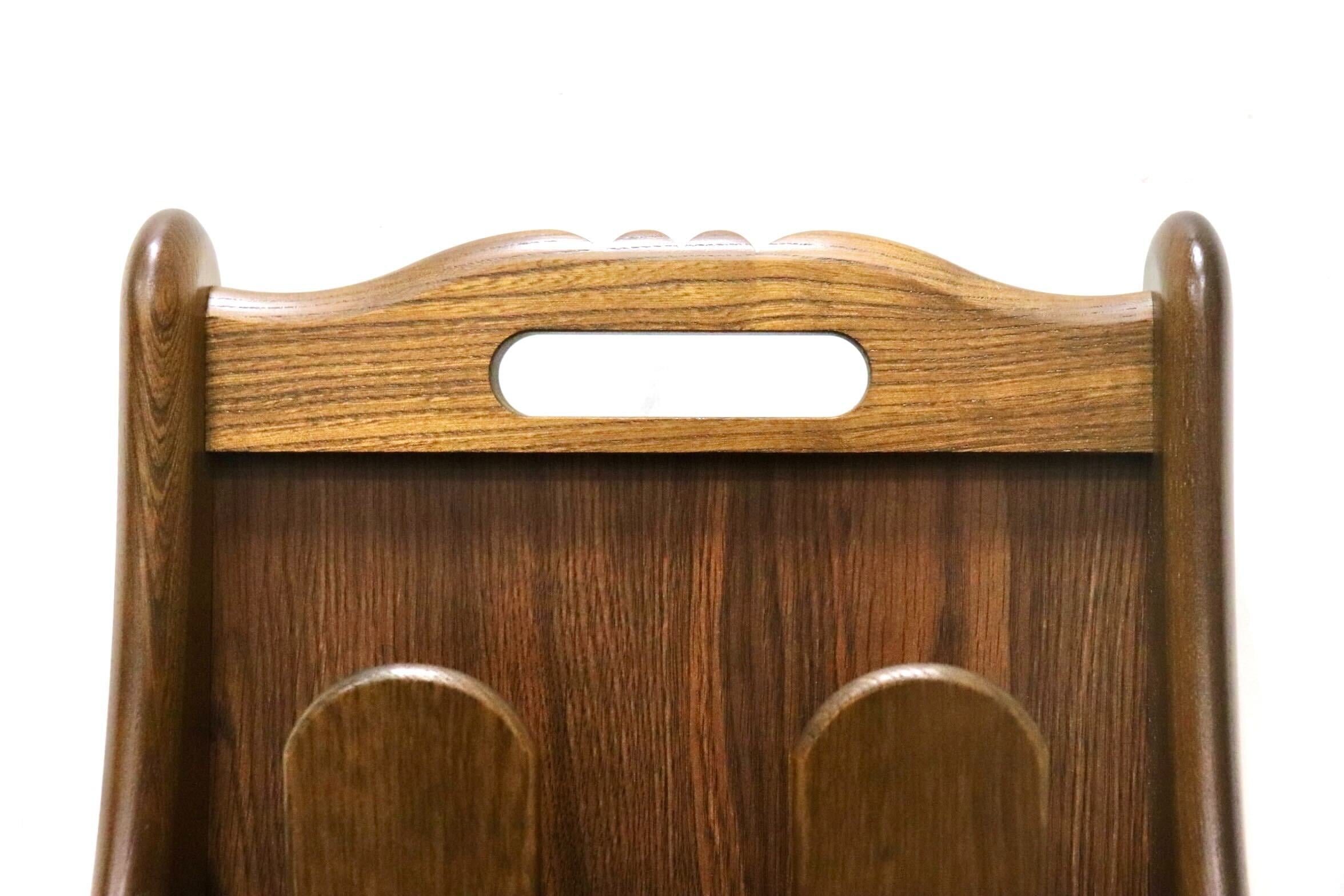 GMHH33C○karimoku / カリモク スリッパラック 収納ラック 玄関収納 スリッパ立て 収納棚 3段 レトロ ヴィンテージ 国産家具