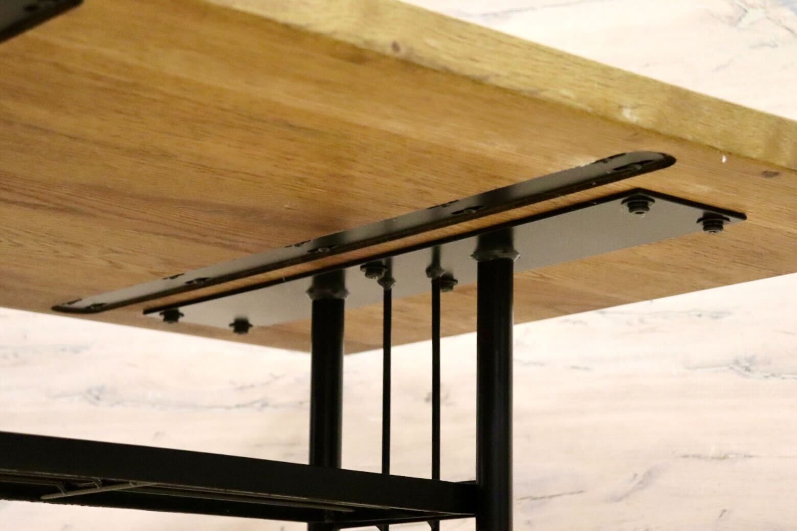 GMIH333○CRASH GATE / クラッシュゲート GRIT グリット ダイニングテーブル 食卓テーブル オーク材 ノットアンティークス 定価約7.7万