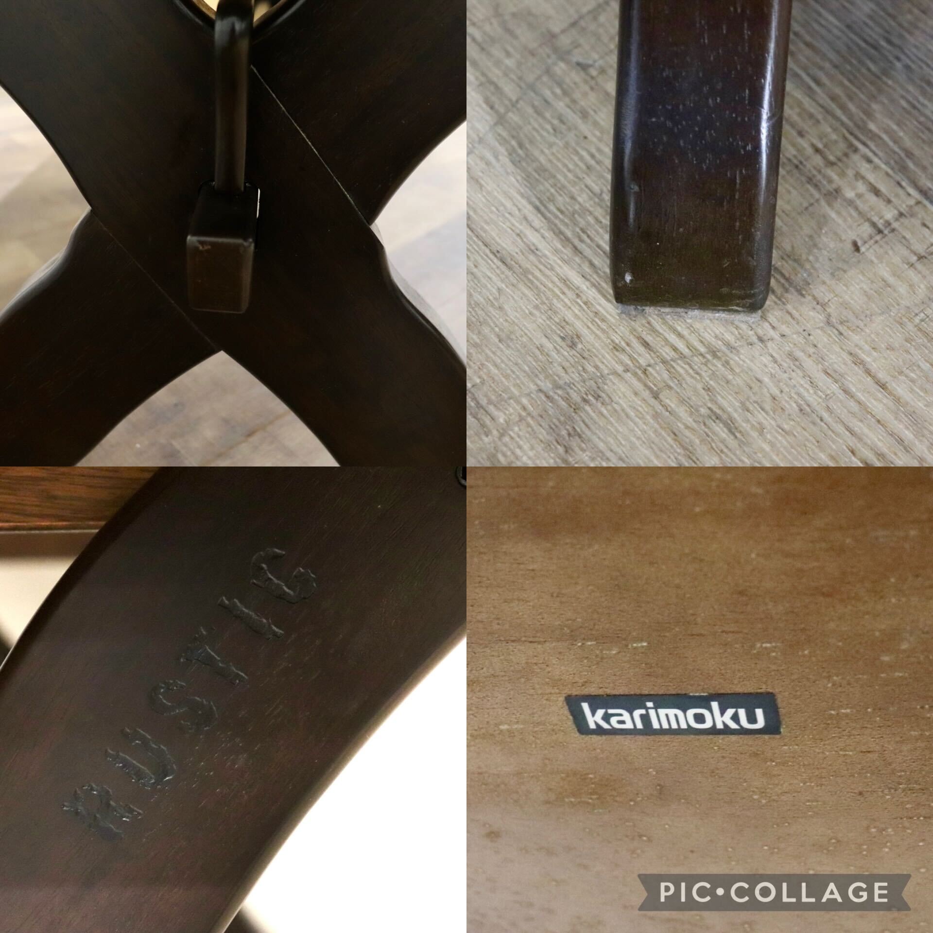 GMHH440○karimoku / カリモク RUSTIC ルスティック ダイニングテーブル 食卓テーブル カントリー レトロ 廃番 希少 アンティーク
