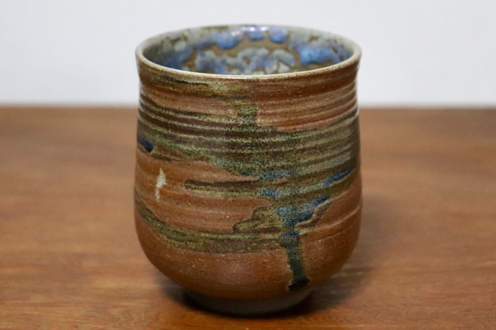 GMIO443C○千代市陶房 清水千代市 丹波焼 湯呑 陶器 丹波篠山 伝統工芸 未使用