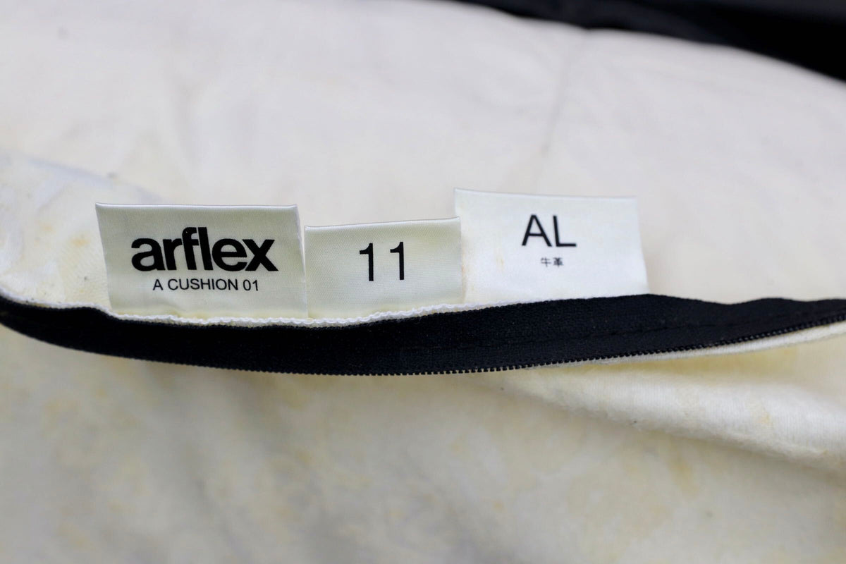 GMGS206J○arflex/アルフレックス A・SOFA A CUSHION 01 クッション 本革 牛革 ブラック 黒 純正 約15万