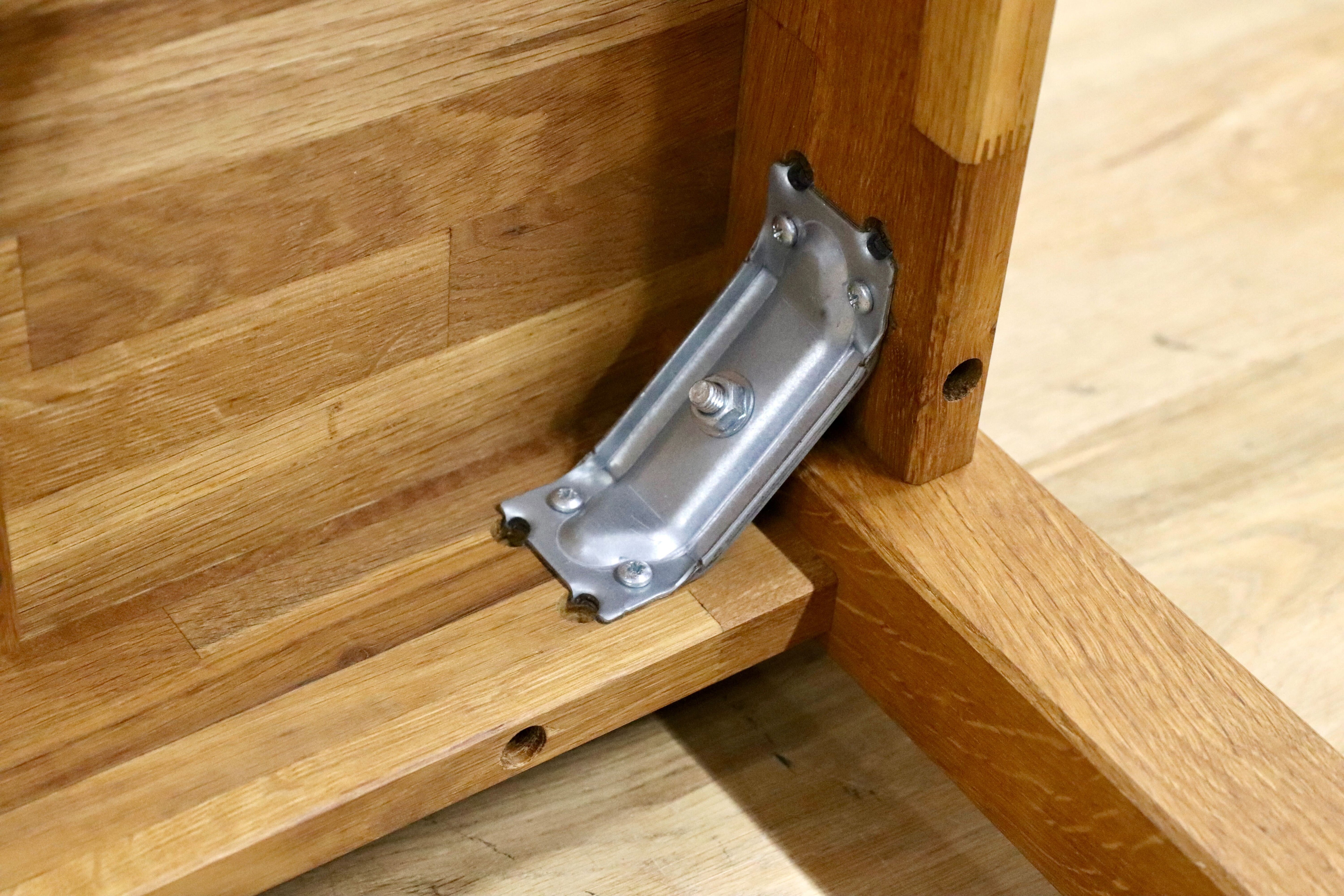 GMHK91○IKEA / イケア EKENSBERG オーク無垢材 ダイニングテーブル 食卓テーブル 北欧モダン ヴィンテージ 廃番