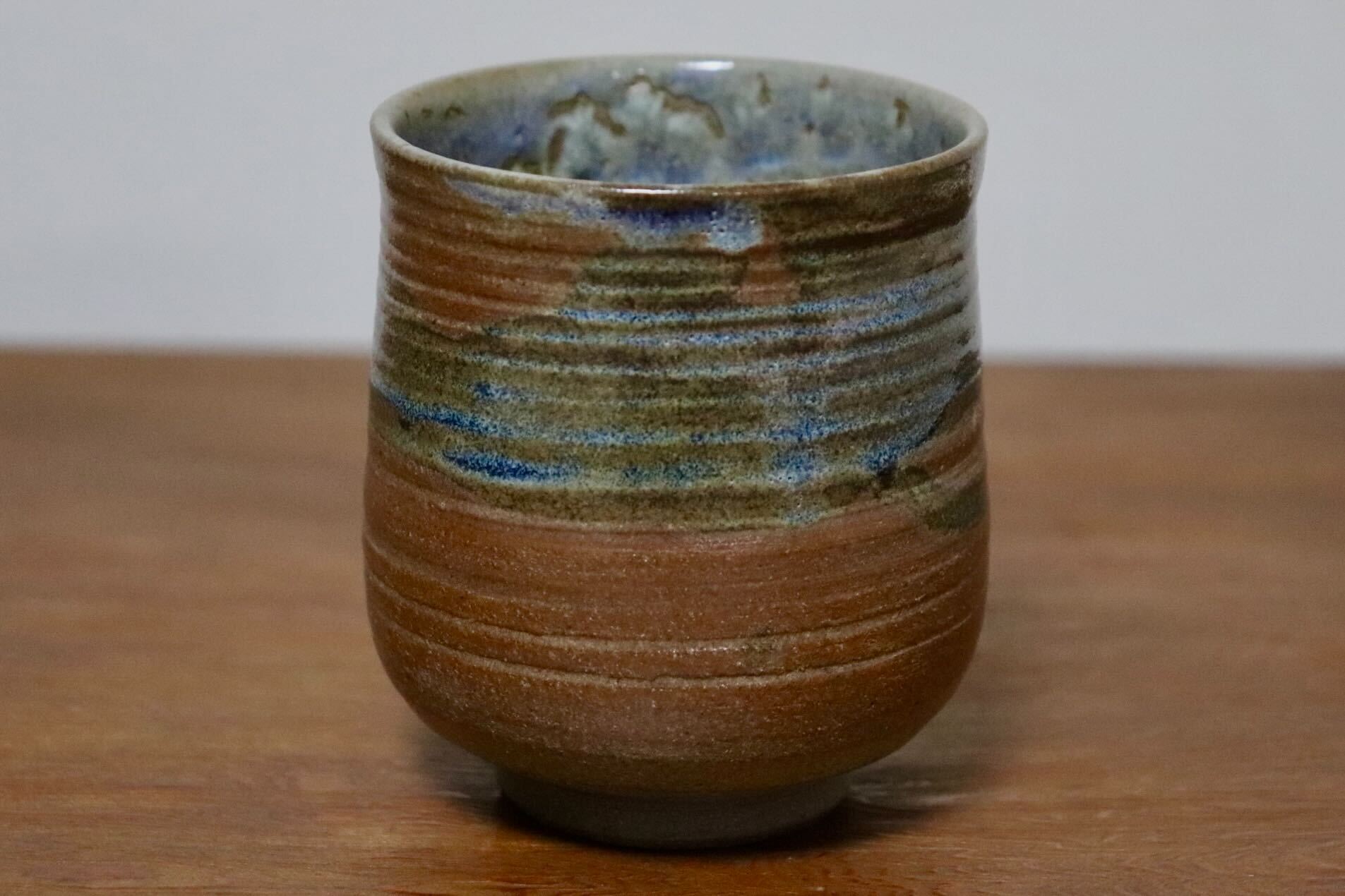 GMIO443C○千代市陶房 清水千代市 丹波焼 湯呑 陶器 丹波篠山 伝統工芸 未使用