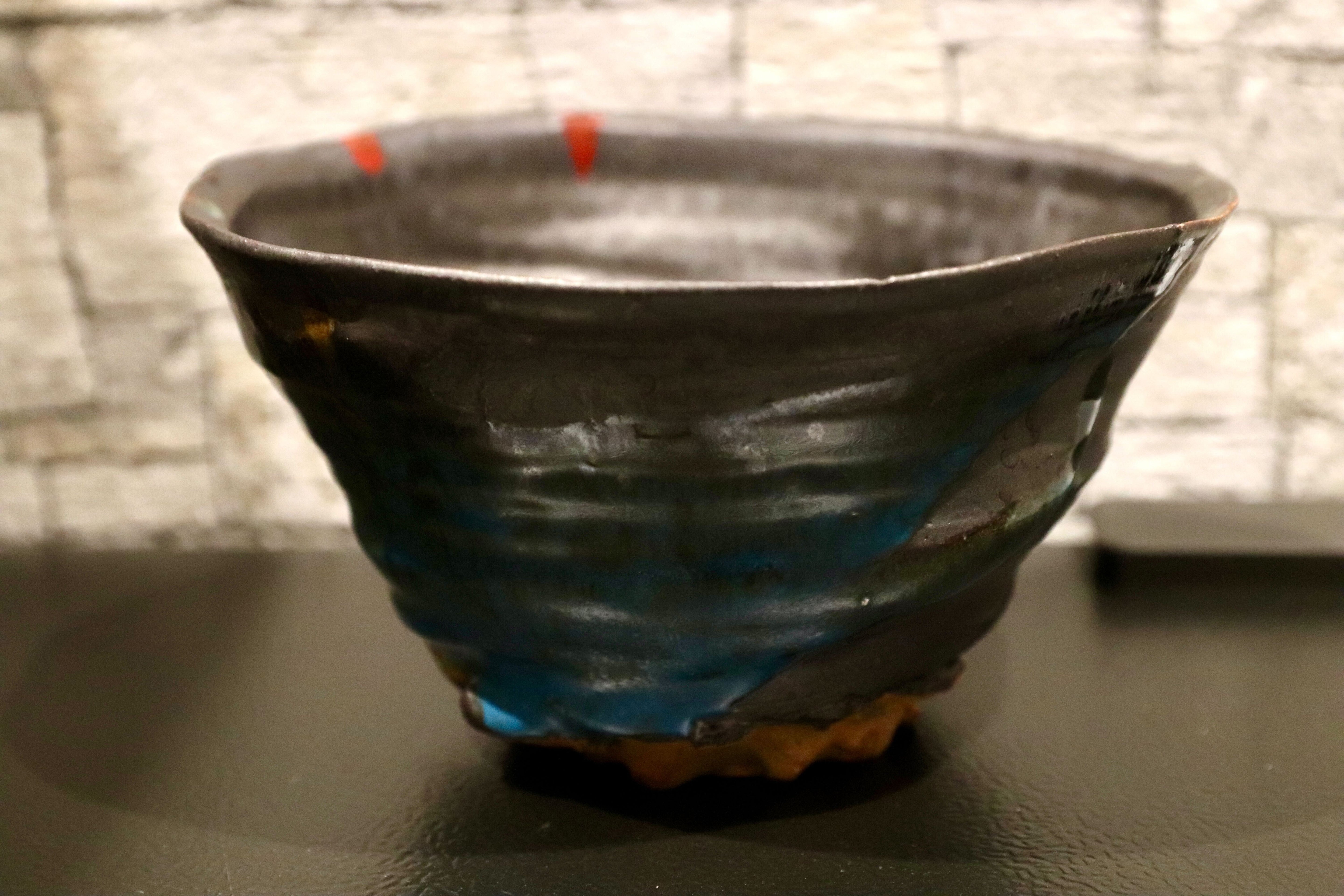 GMIO222P-C○丹波立杭焼 丹波焼 丹文窯 サラダボウル 食器 大西雅文 伝統工芸 陶磁器