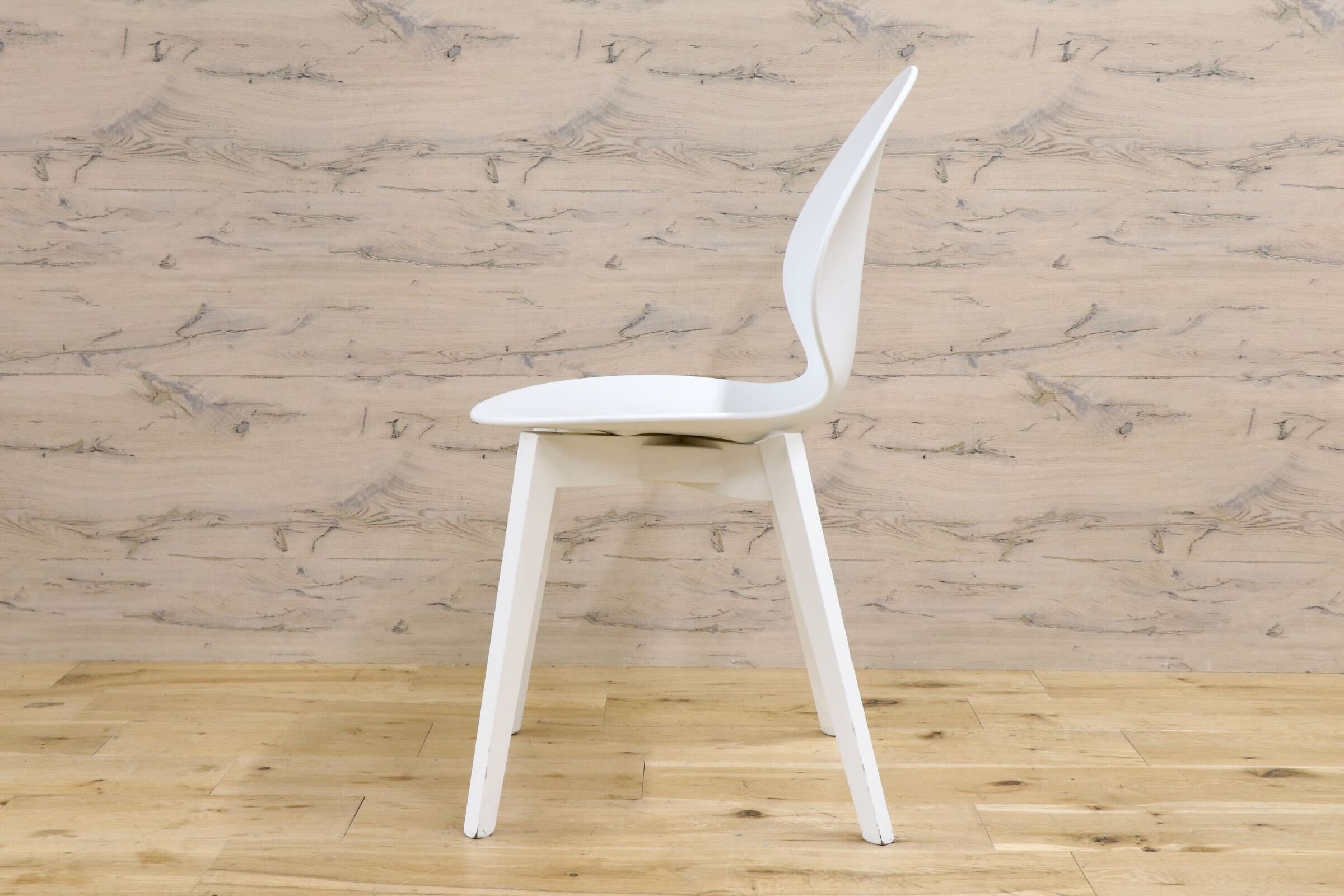 GMJH105A◯Calligaris / カリガリス BASIL W バジル ウッド ダイニングチェア アームレスチェア 椅子 イタリア モダン インテリア
