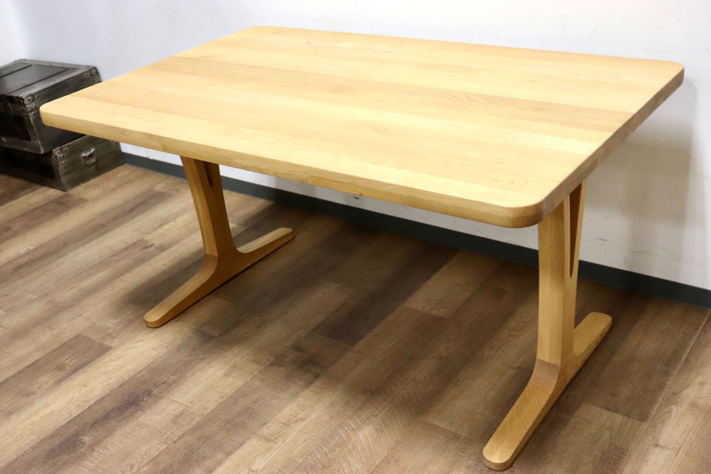 GMHK283D○karimoku / カリモク DU4810 ダイニングテーブル 食卓テーブル 作業台 オーク材 ハギ集成材 ナチュラル 国産家具 定価約24万