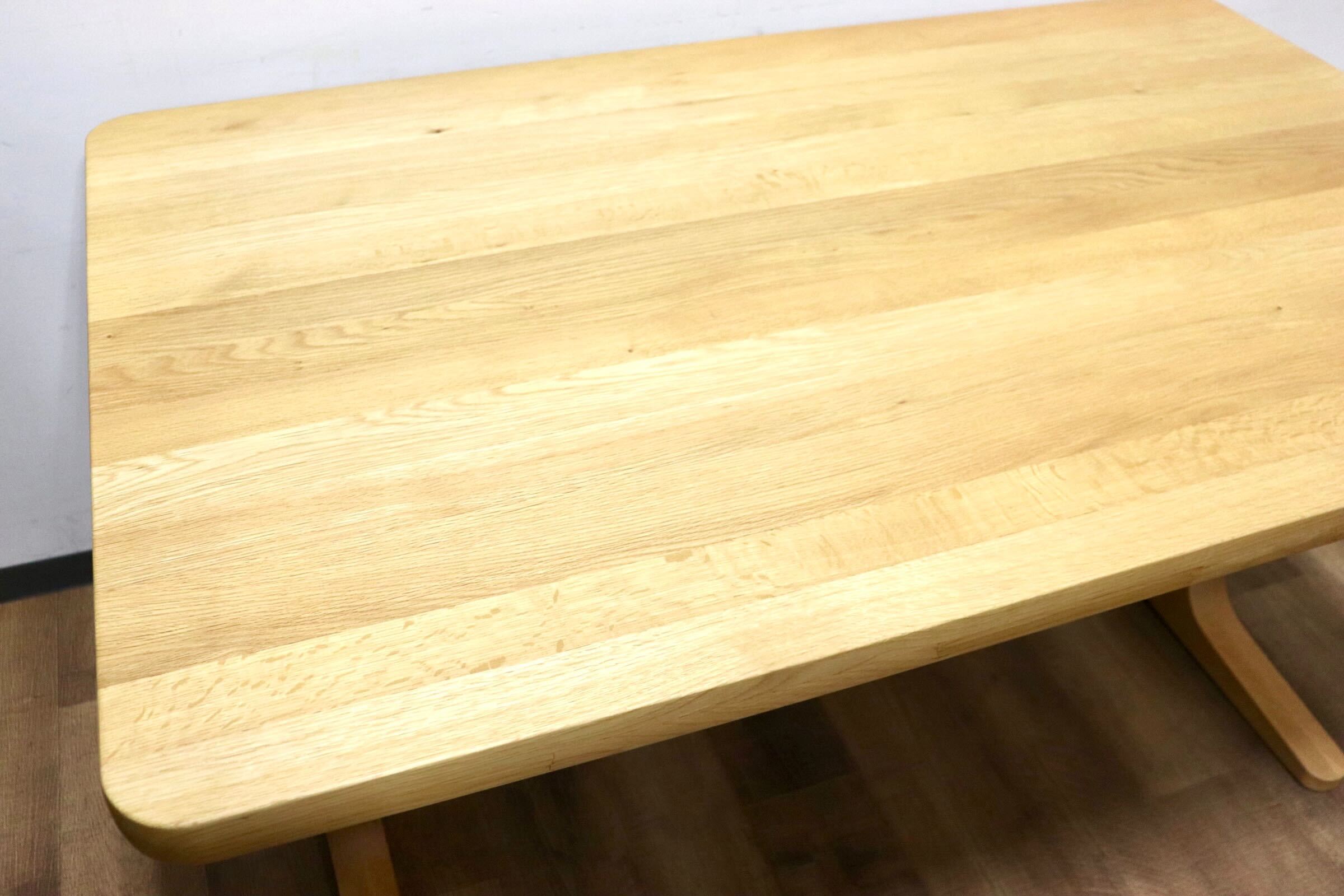 GMHK283D○karimoku / カリモク DU4810 ダイニングテーブル 食卓テーブル 作業台 オーク材 ハギ集成材 ナチュラル 国産家具 定価約24万