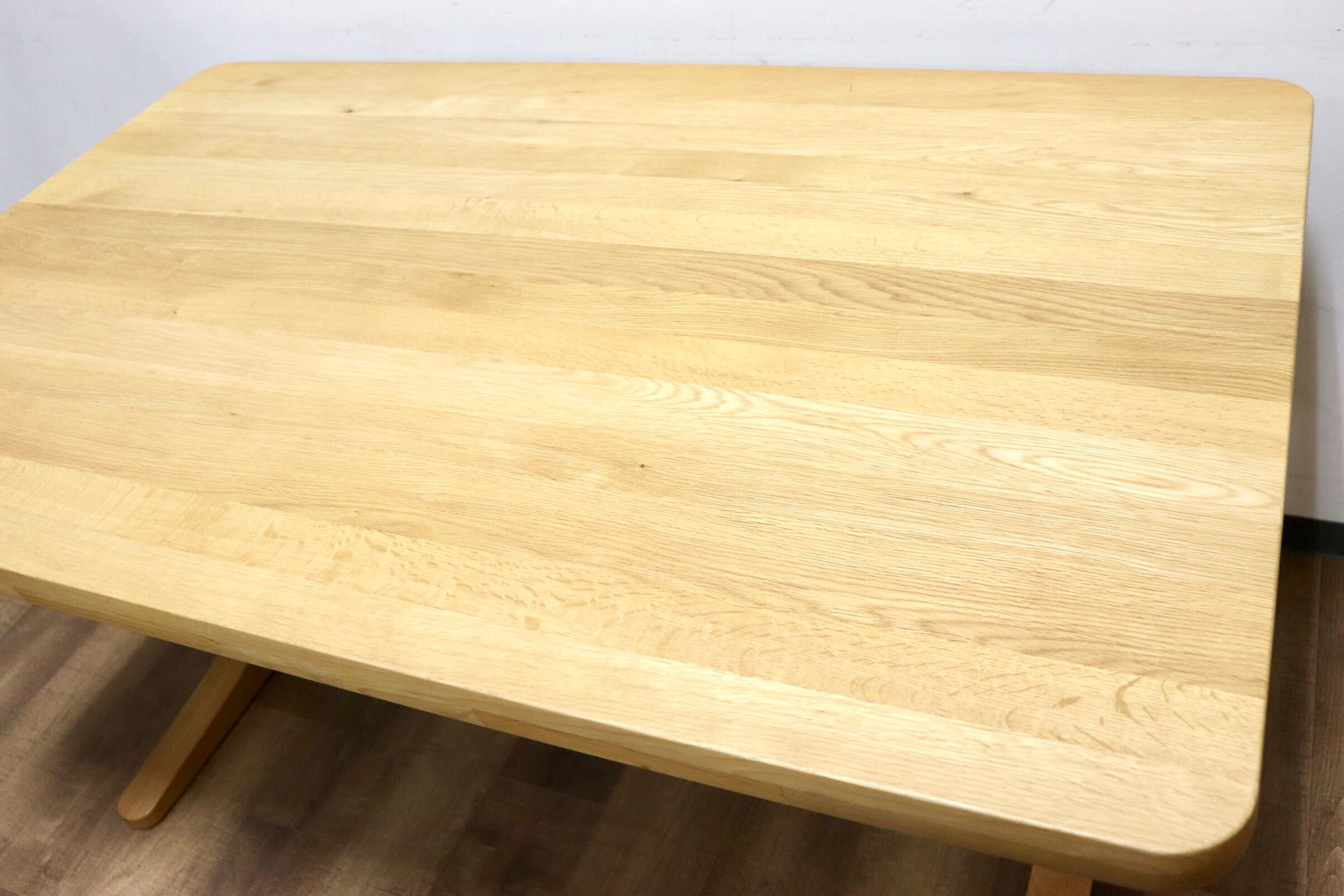 GMHK283D○karimoku / カリモク DU4810 ダイニングテーブル 食卓テーブル 作業台 オーク材 ハギ集成材 ナチュラル 国産家具 定価約24万