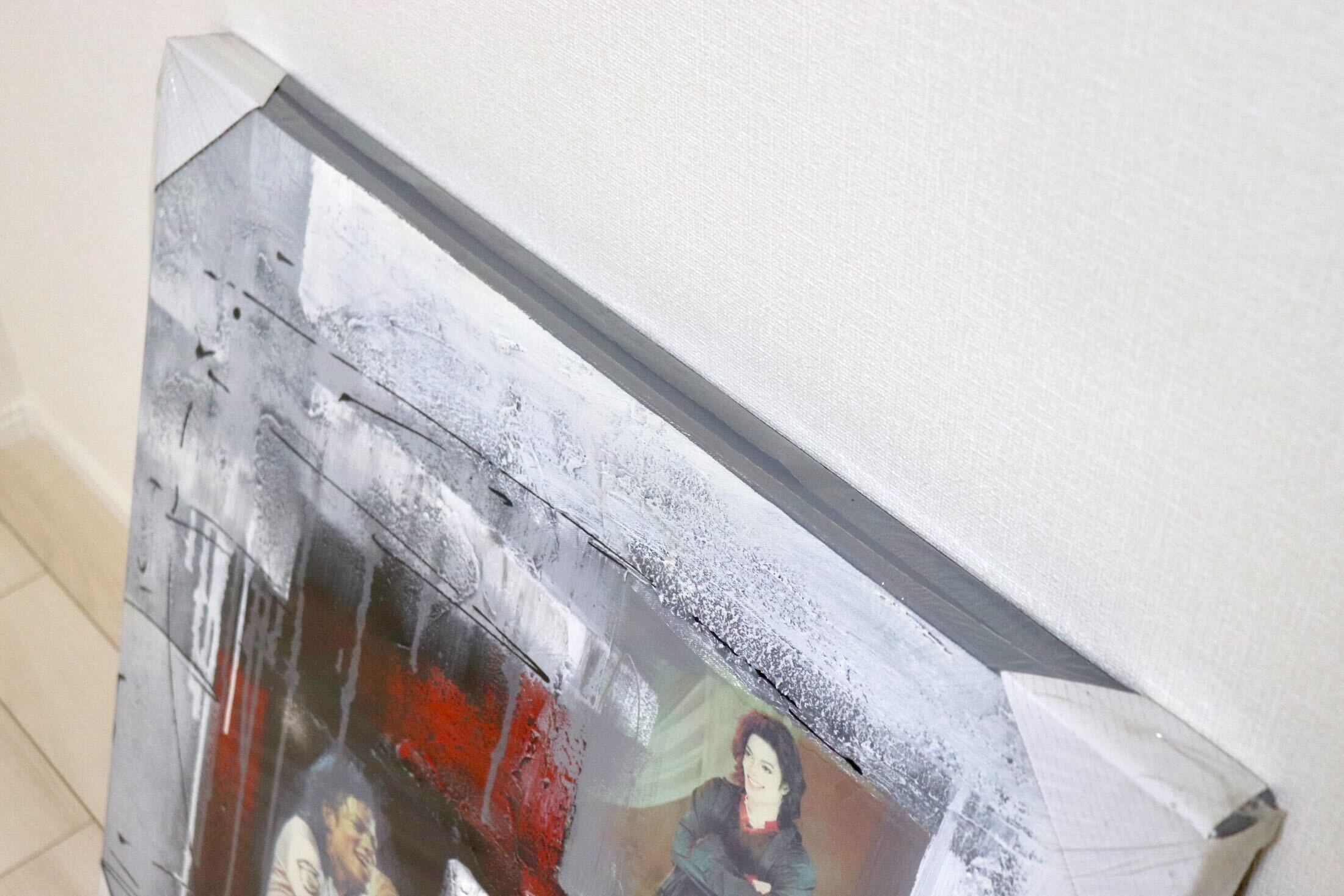 GMIK749C◯マイケル・ジャクソン アートパネル 大型 インテリアボード コラージュアート