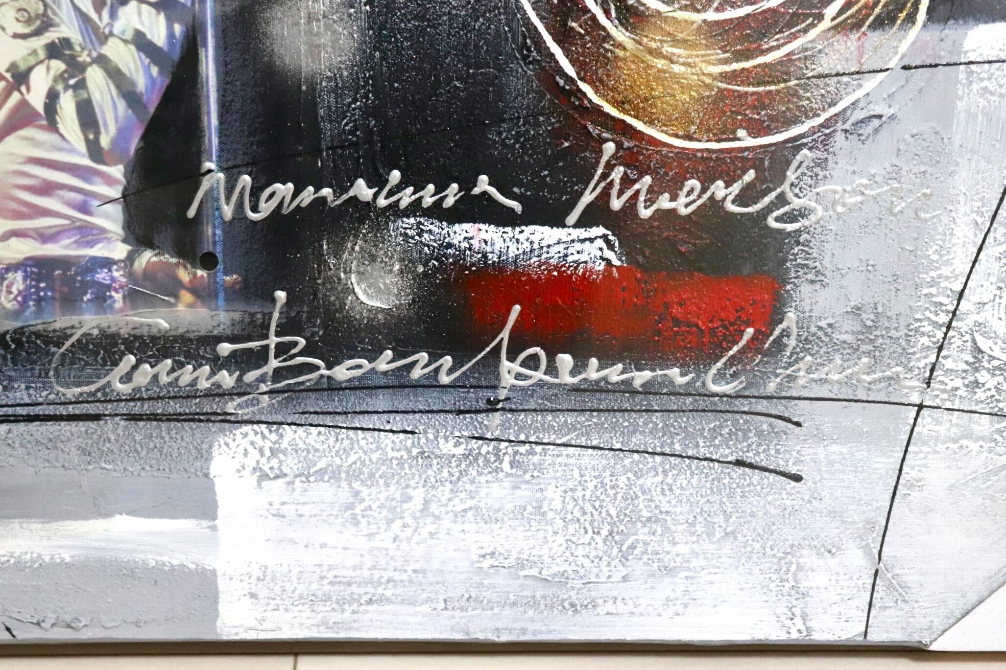 GMIK749C◯マイケル・ジャクソン アートパネル 大型 インテリアボード コラージュアート