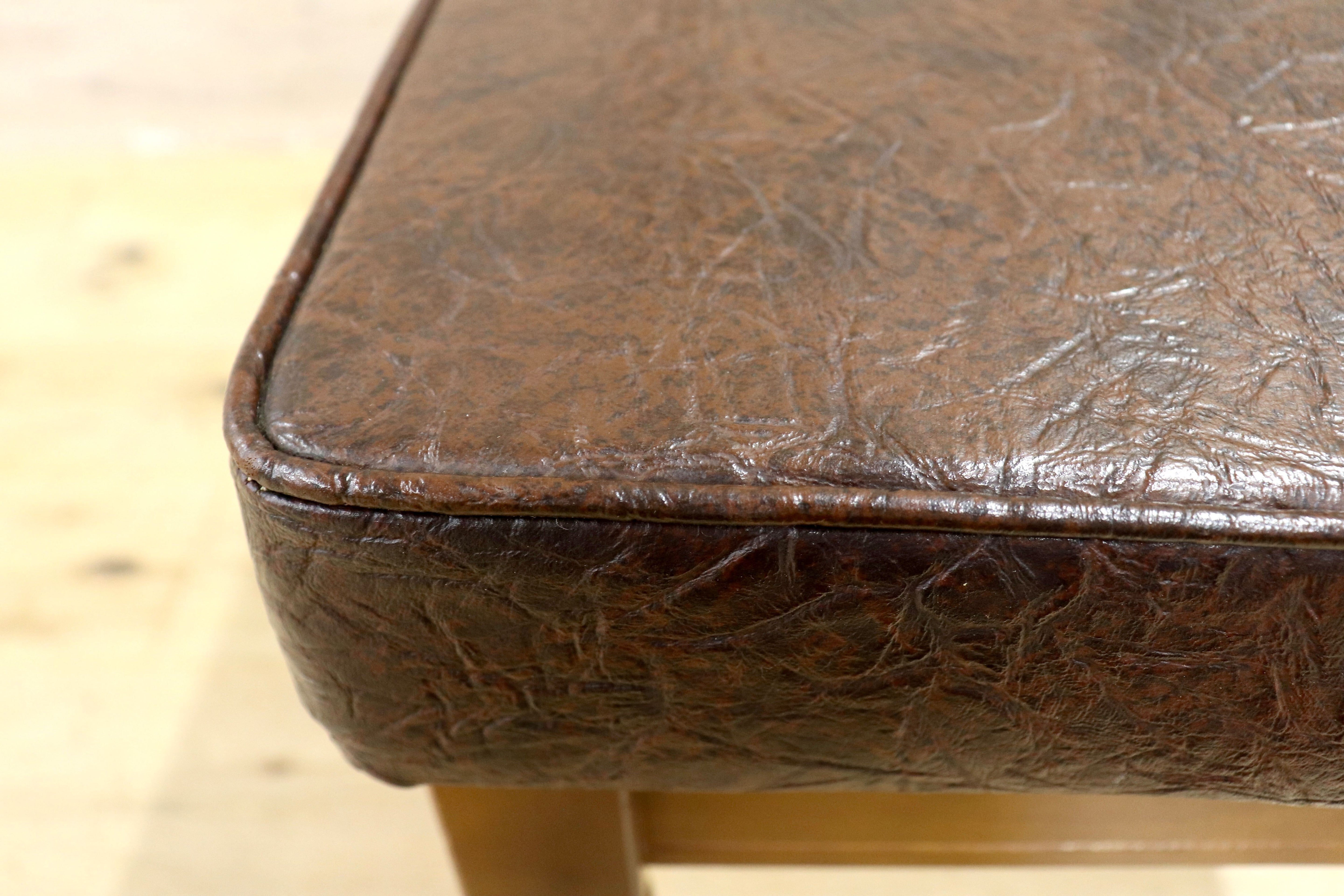 GMIH217○徳田家具 ダイニングチェア アームレスチェア 椅子 サイドチェア デスクチェア 木製 アンティーク 昭和レトロ 稀少