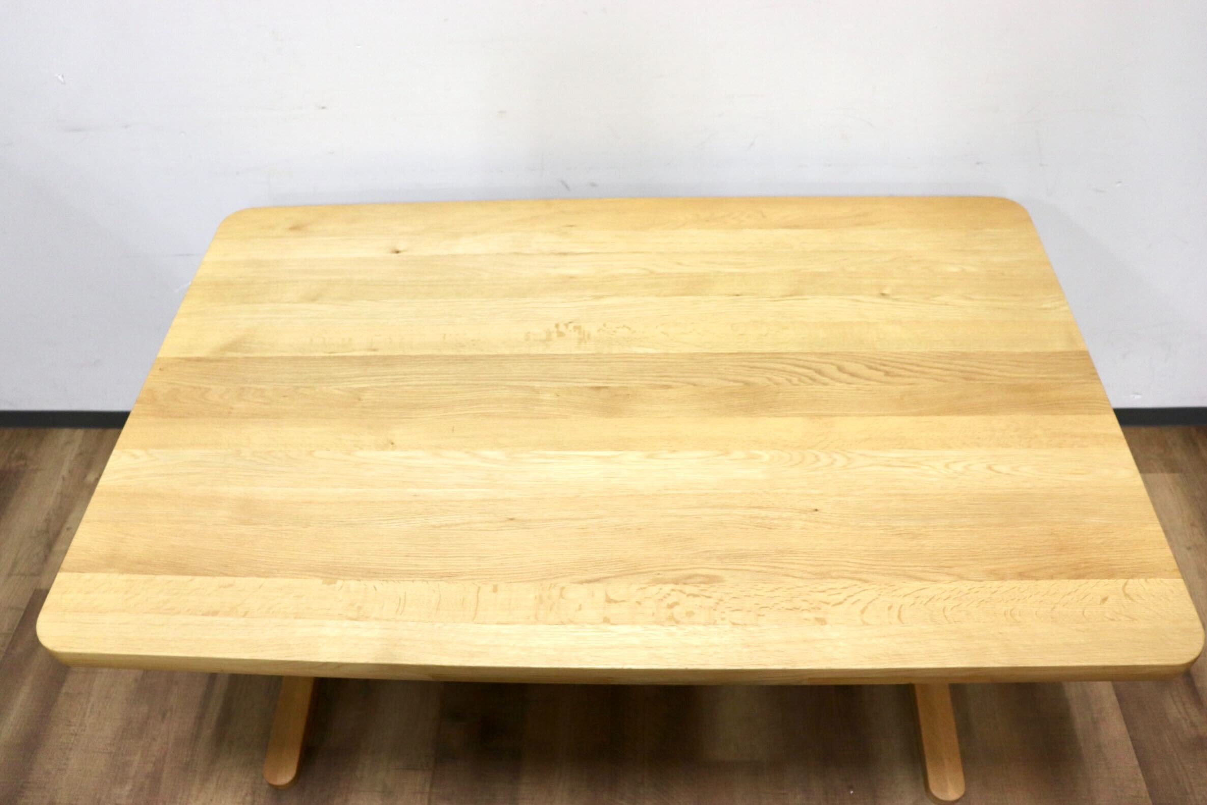 GMHK283D○karimoku / カリモク DU4810 ダイニングテーブル 食卓テーブル 作業台 オーク材 ハギ集成材 ナチュラル 国産家具 定価約24万