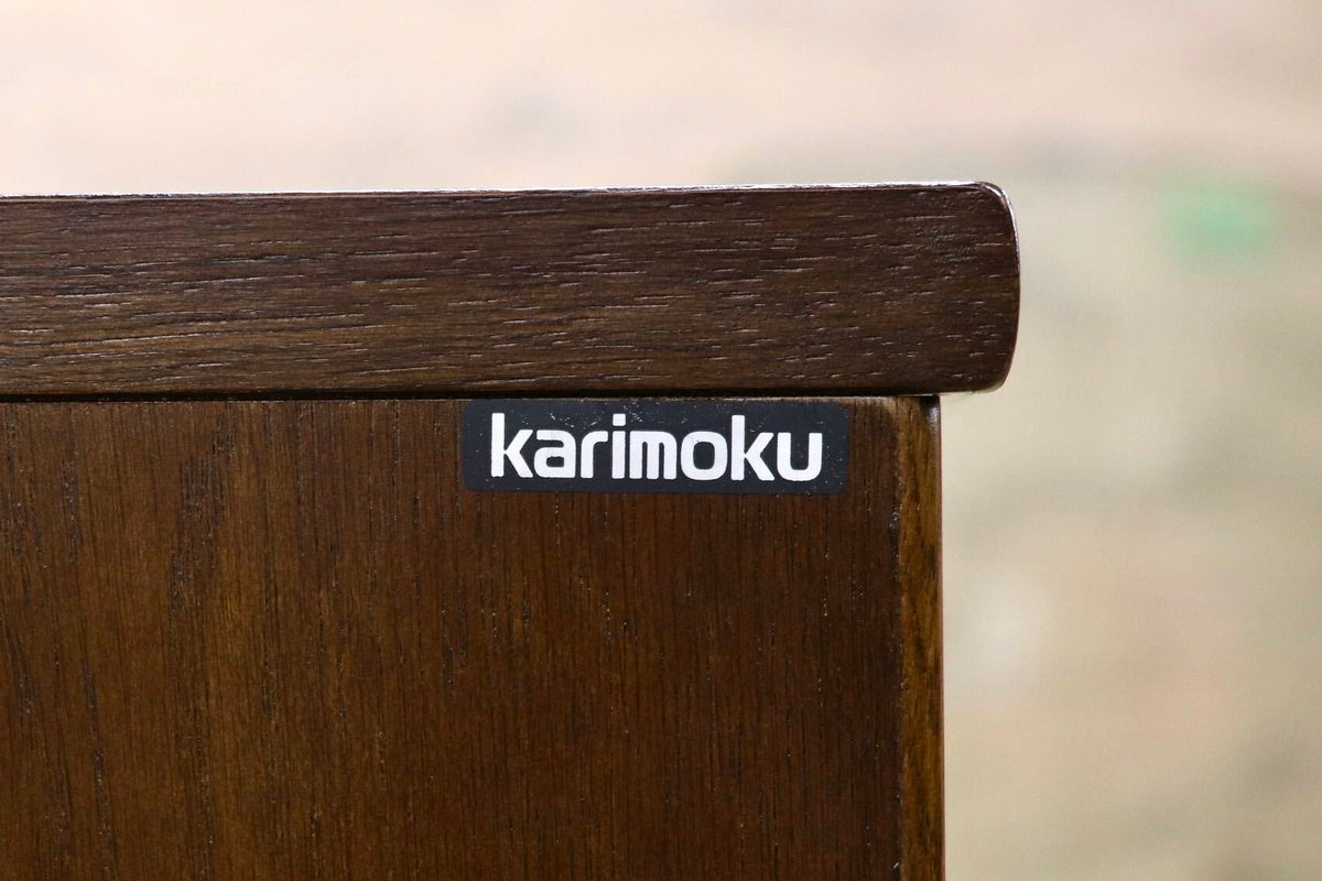 GMJH351◯karimoku / カリモク ライティングデスク バタフライデスク 折りたたみデスク サイドボード キャビネット クラシック 展示品