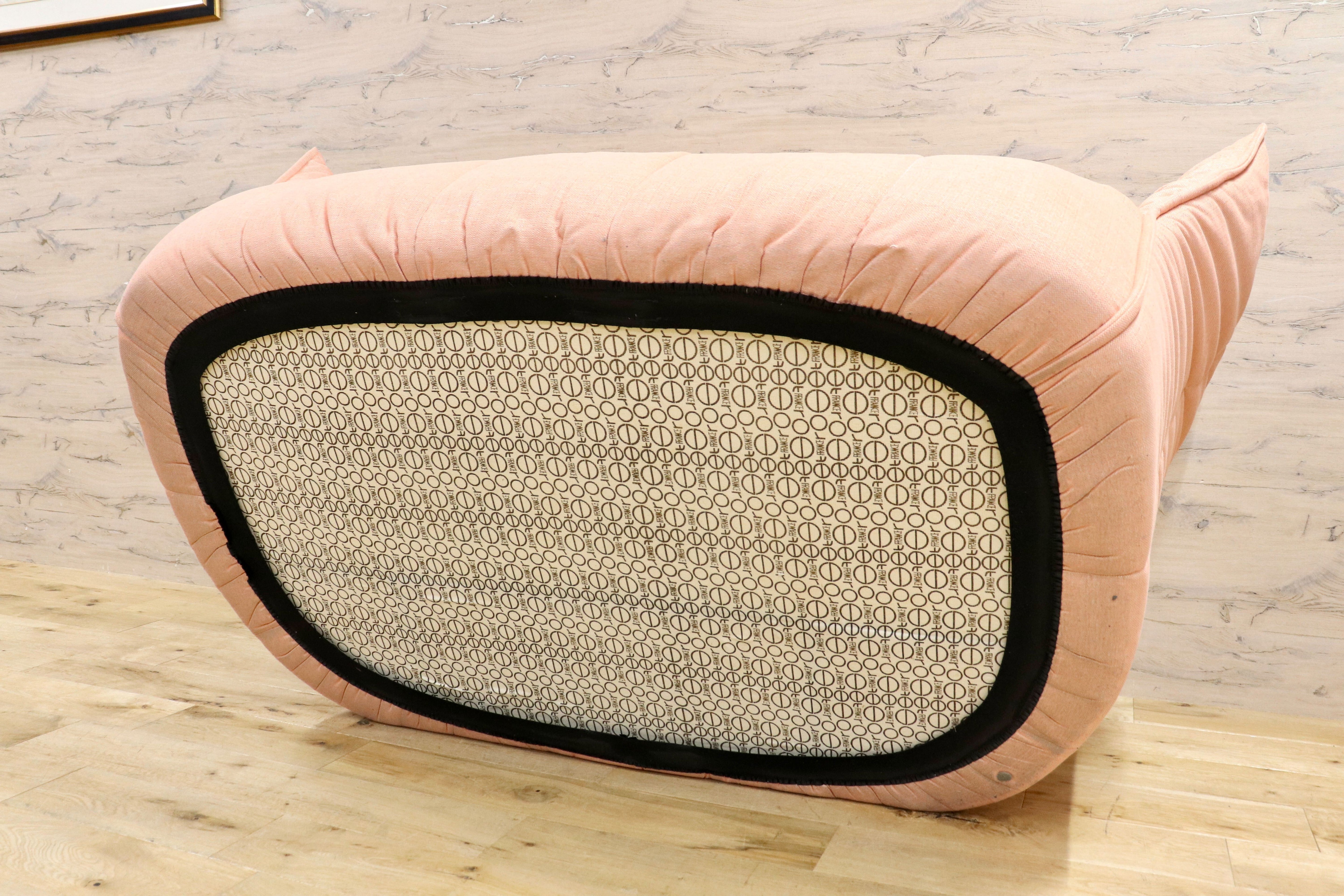 GMIS31○ligne roset / リーンロゼ Brigantin ブリガンタン 3人掛けソファ 3pソファ ファブリック ピンク モダン