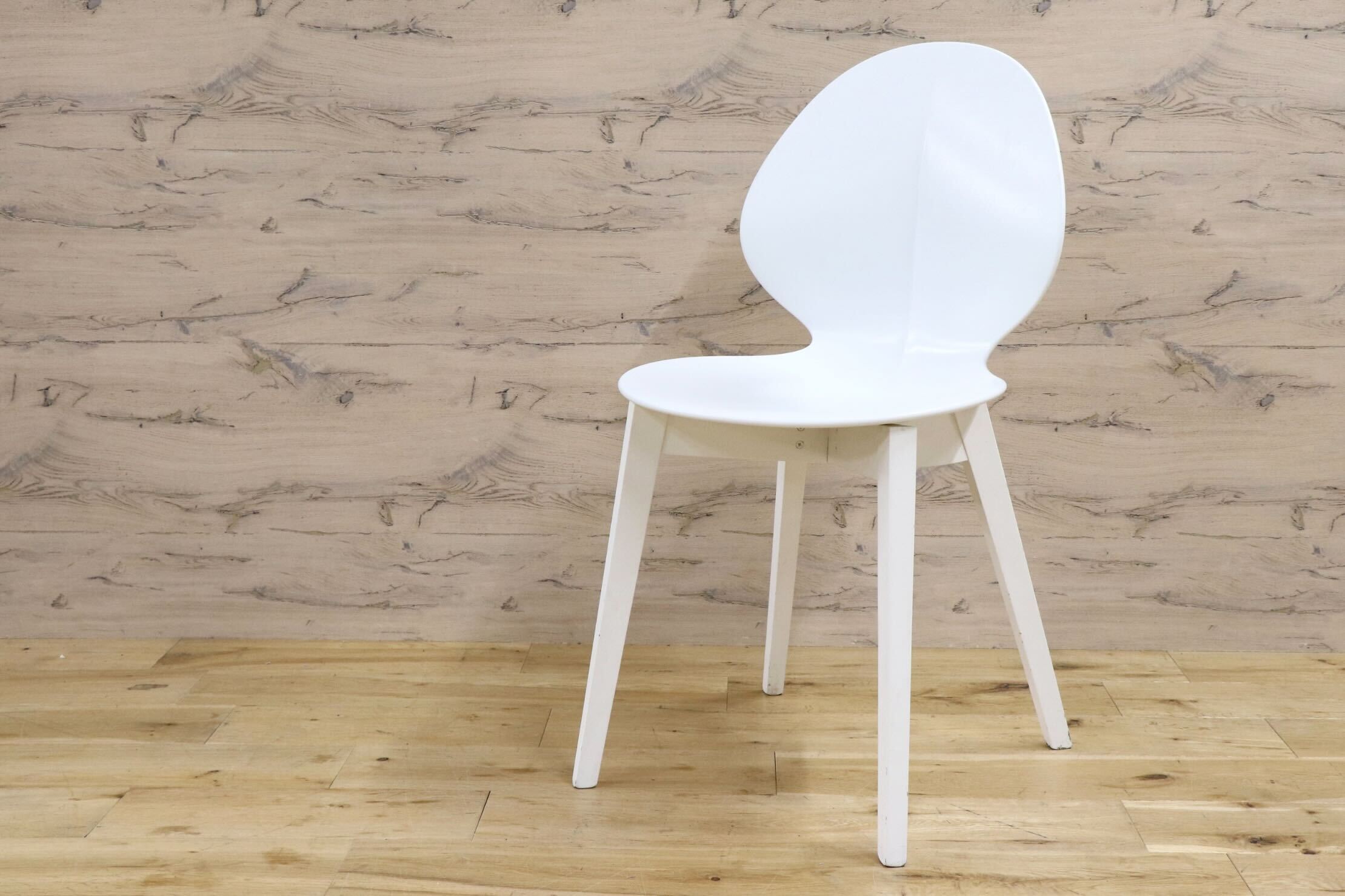 GMJH105C◯Calligaris / カリガリス BASIL W バジル ウッド ダイニングチェア アームレスチェア 椅子 イタリア モダン インテリア