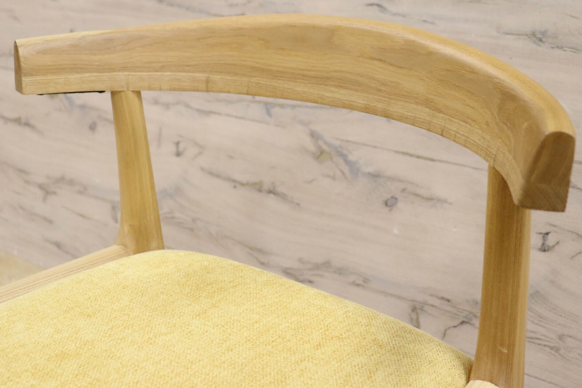 GMHK526B○Re: CENO リセノ Henry ヘンリー ダイニングチェア 椅子 北欧スタイル 天然木 イエロー 展示品