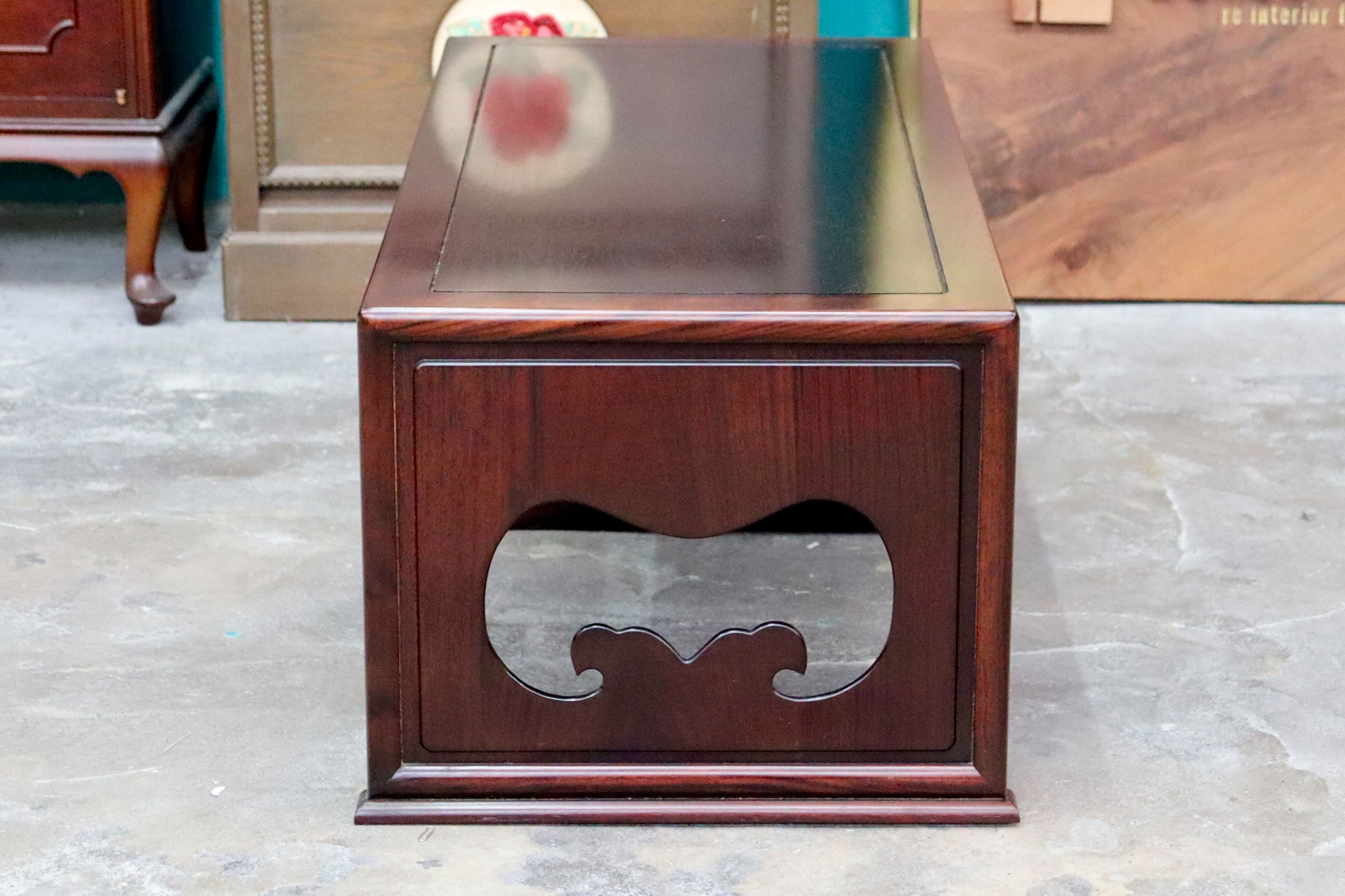 GMIH461○唐木家具 花梨 昭和レトロ 文机 ローテーブル 木製 書斎机 座机 和家具 和室 昭和 書斎 デスク アンティーク