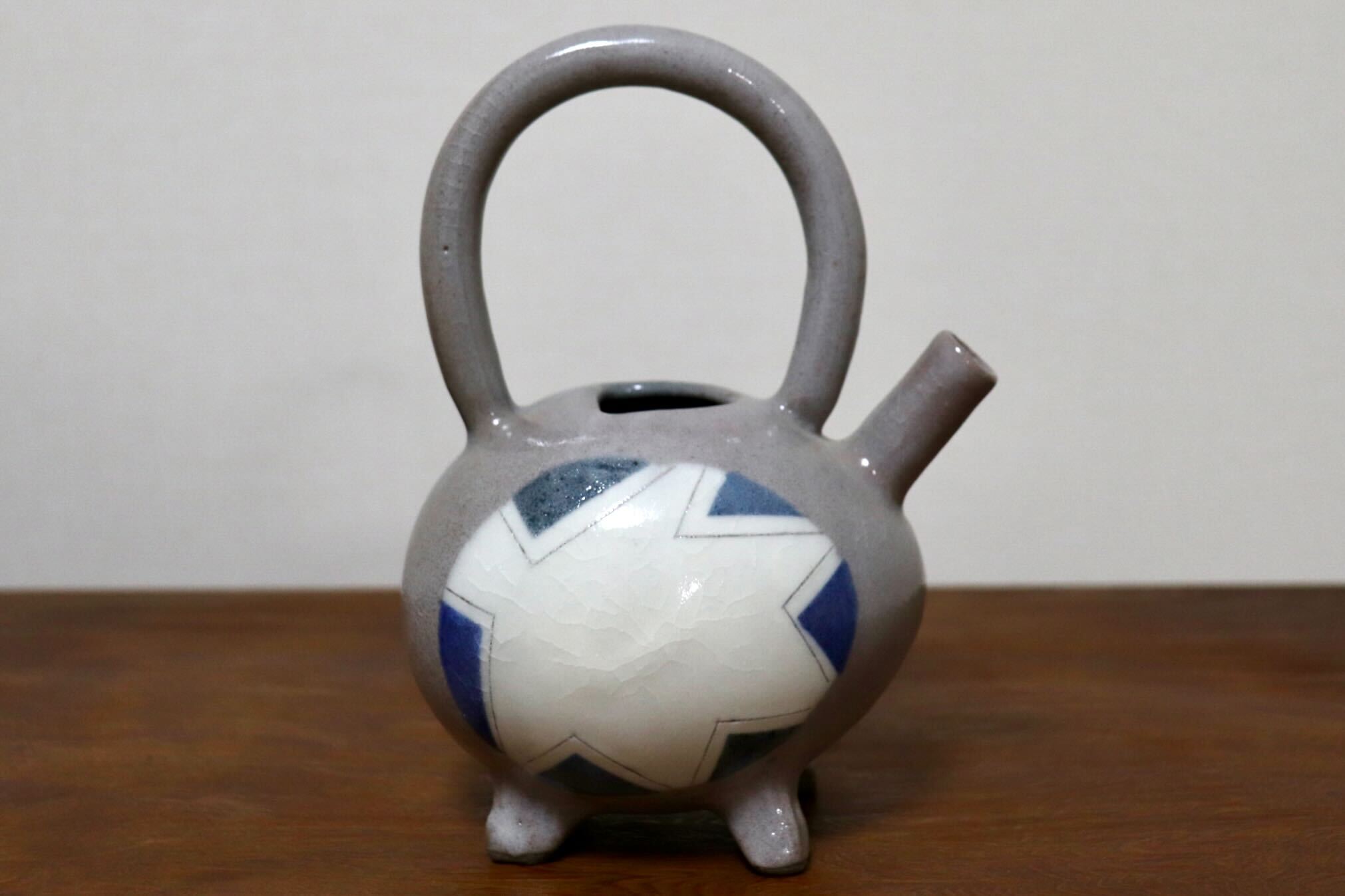 GMIO472◯市野悟窯 丹波焼 花入 一輪挿し 伝統工芸 丹波篠山 未使用