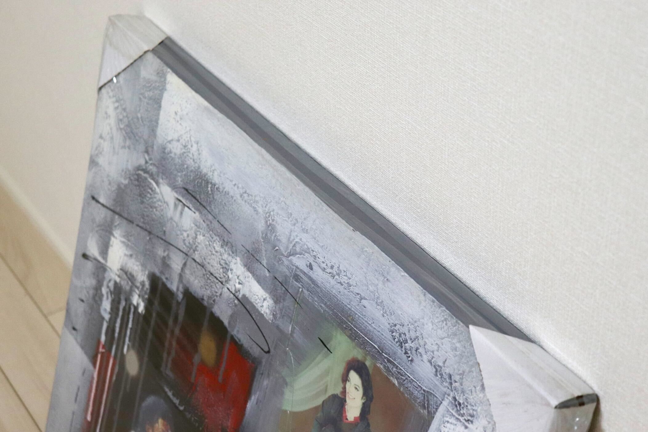 GMIK749I◯マイケル・ジャクソン アートパネル 大型 インテリアボード コラージュアート