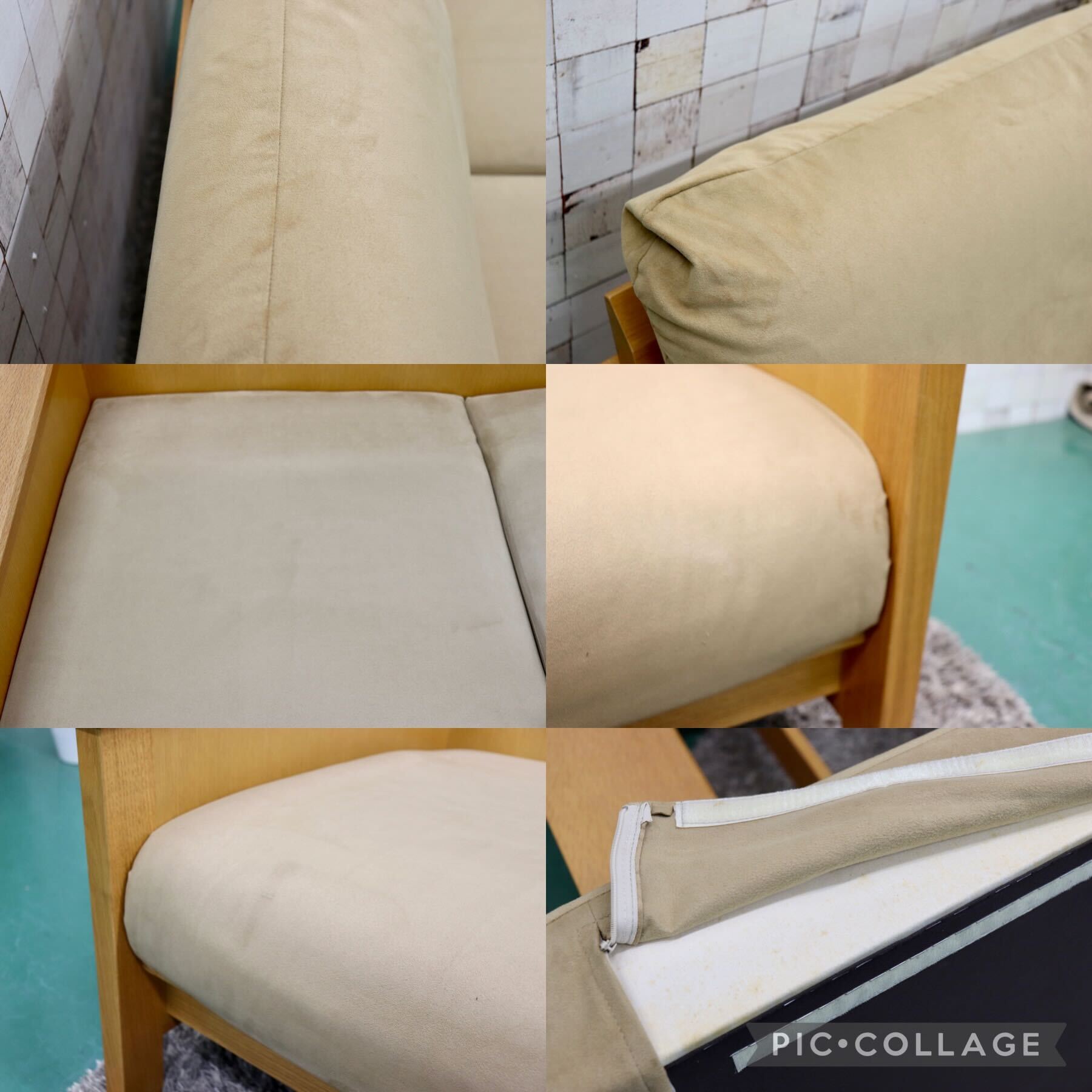 GMGS10○シラカワ / shirakawa レヴィ 2人掛けソファ ラブソファ 長椅子 カバーリング 楢材 飛騨家具 ナチュラル モダン 定価約21万