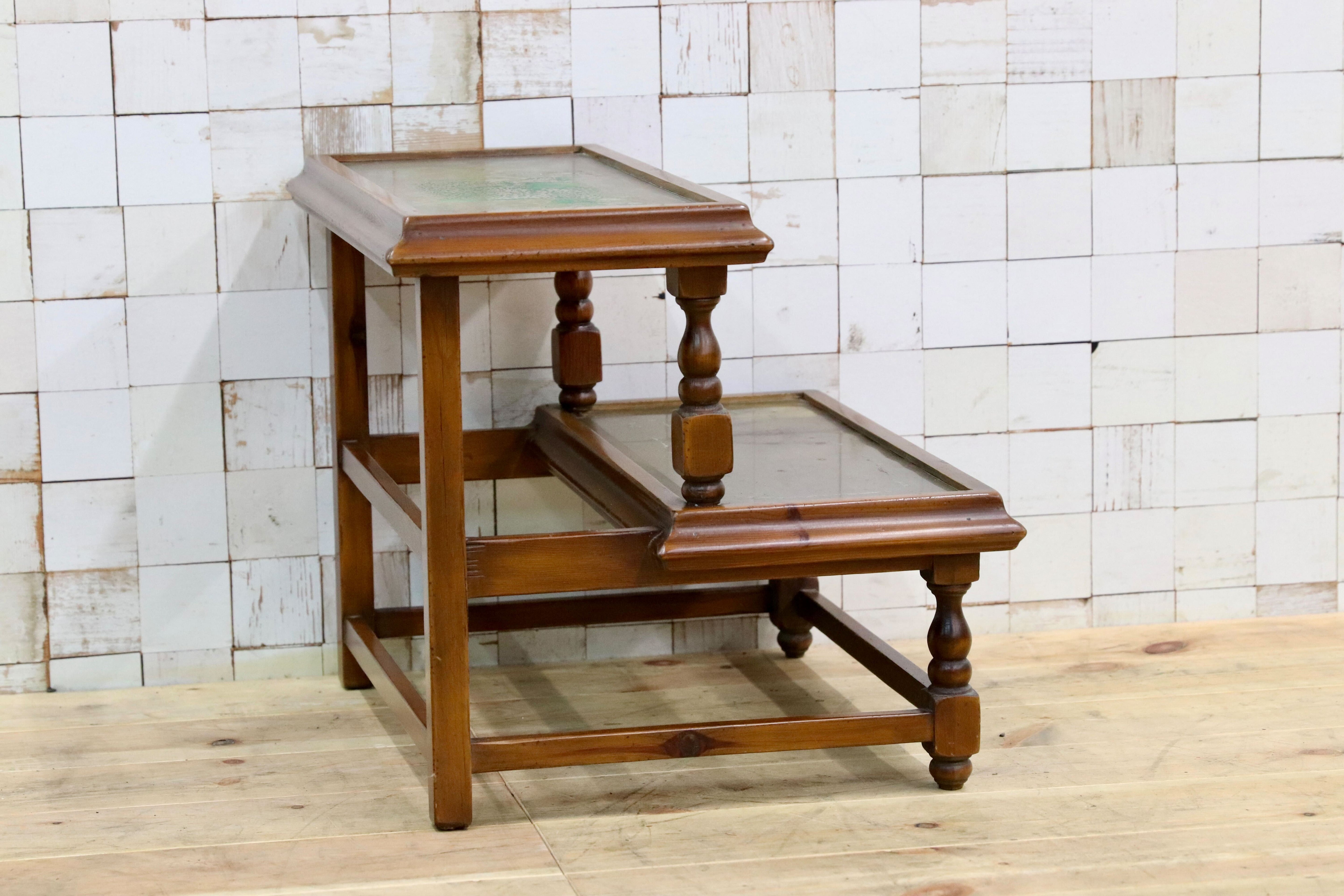 GMIO35E○スペイン製 ヴィンテージ 花台 飾り台 サイドテーブル クラシック 検) バロッサバレンティ