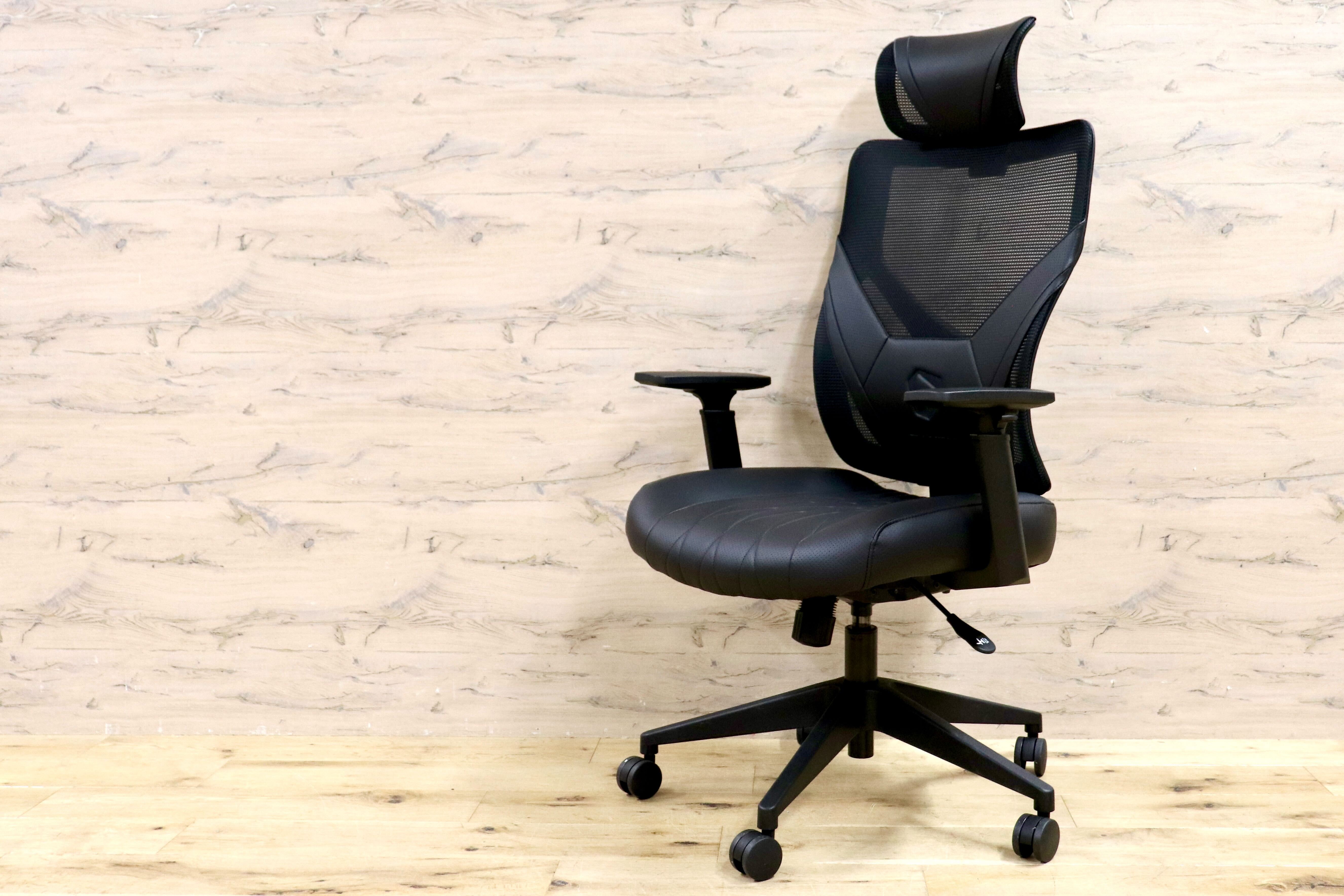 GMHK634○ONEX ハイブリッド ゲーミングチェア デスクチェア ワークチェア 作業椅子 オフィスチェア 回転椅子 可動肘 展示未使用