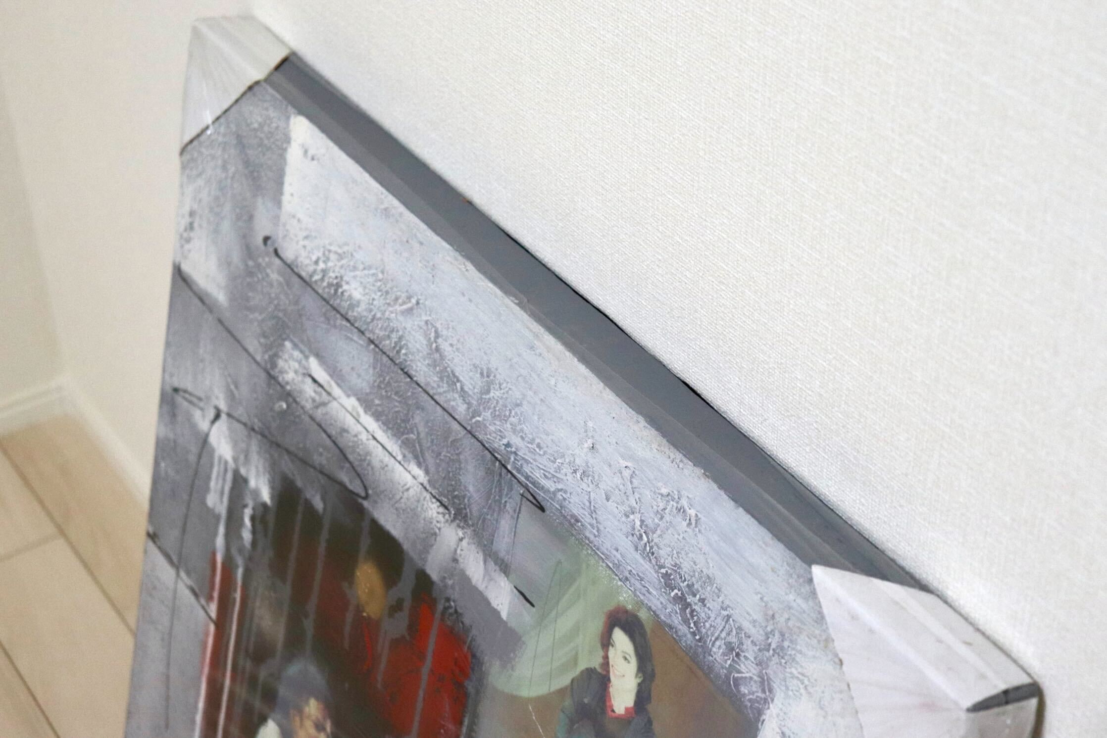 GMIK749M◯マイケル・ジャクソン アートパネル 大型 インテリアボード コラージュアート