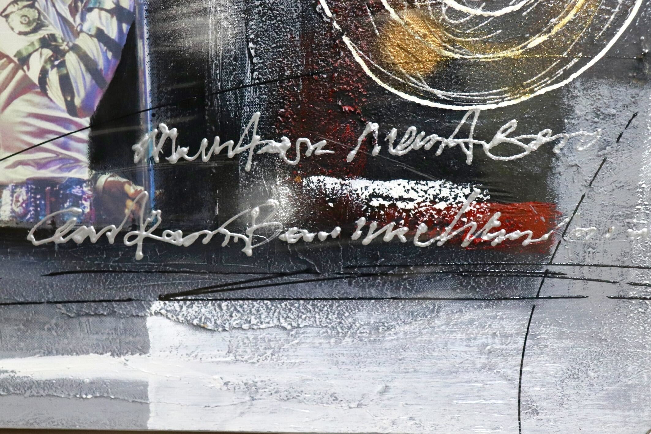 GMIK749M◯マイケル・ジャクソン アートパネル 大型 インテリアボード コラージュアート