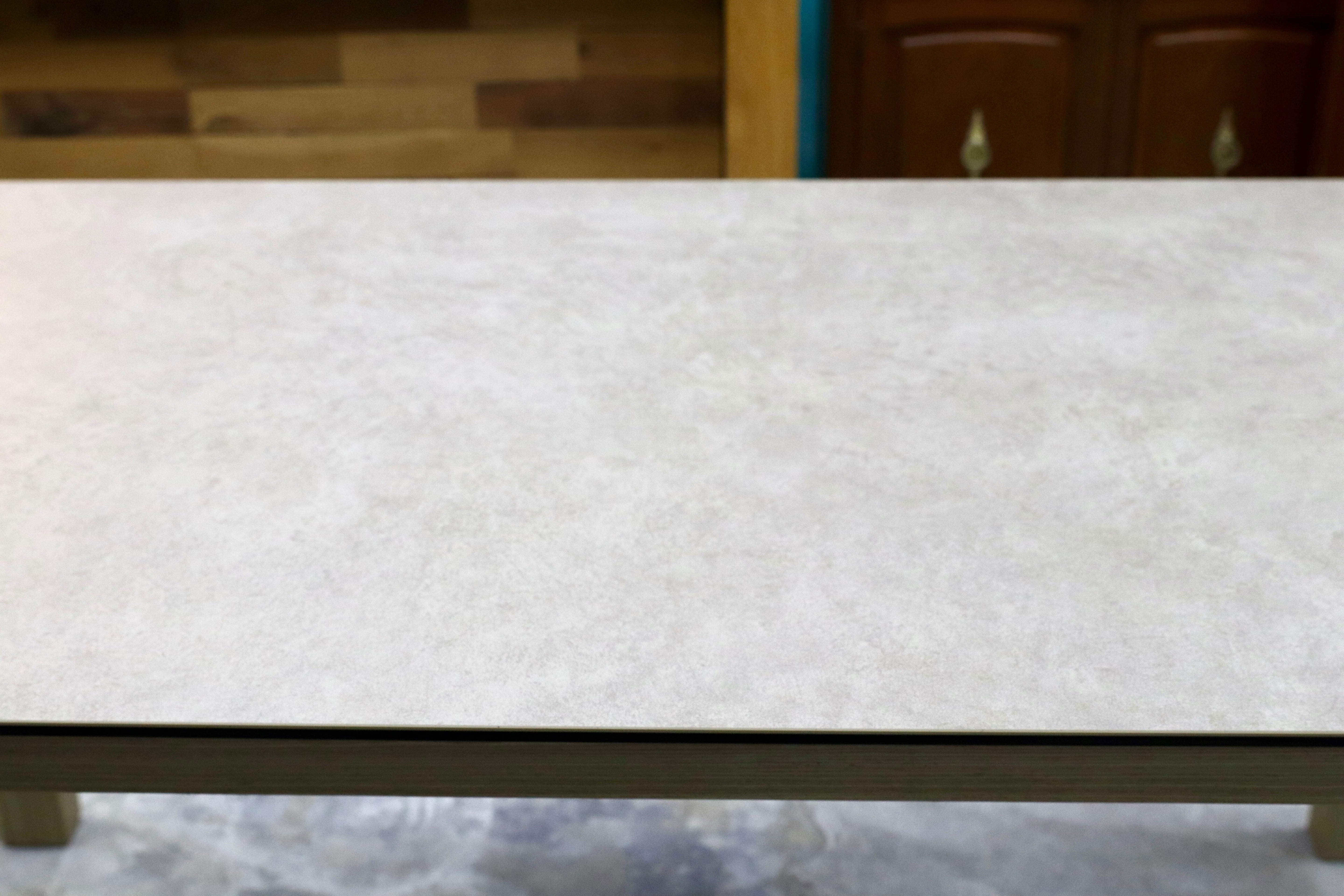 GMHO54○Calligaris / カリガリス オムニア セラミック ダイニングテーブル 食卓テーブル エクステンション式 グレー 定価約48万 展示品