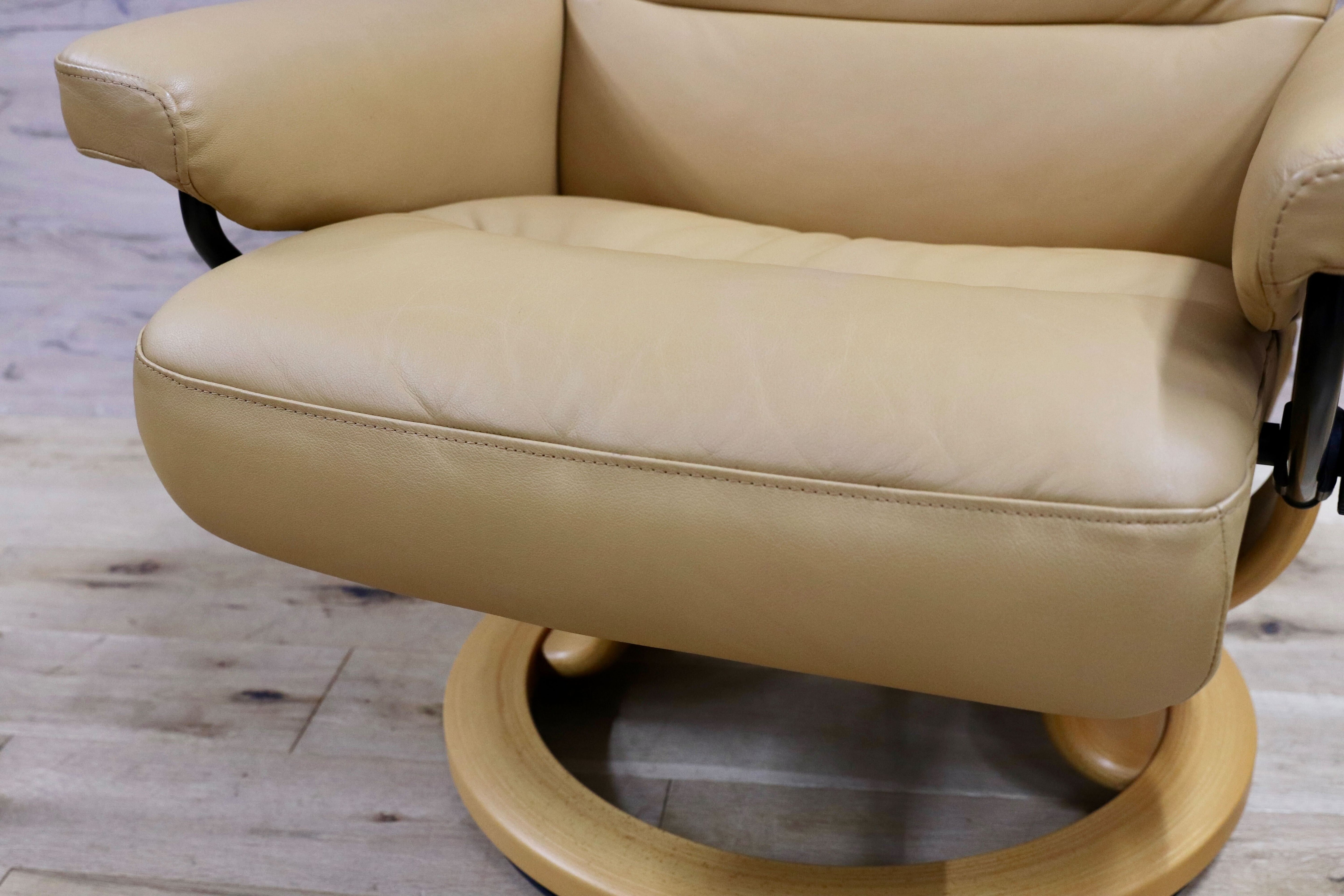 GMIK656○EKORNES / エコーネス リクライニングチェア 1人掛けソファ パーソナルチェア 本革 レザー 北欧 ノルウェー