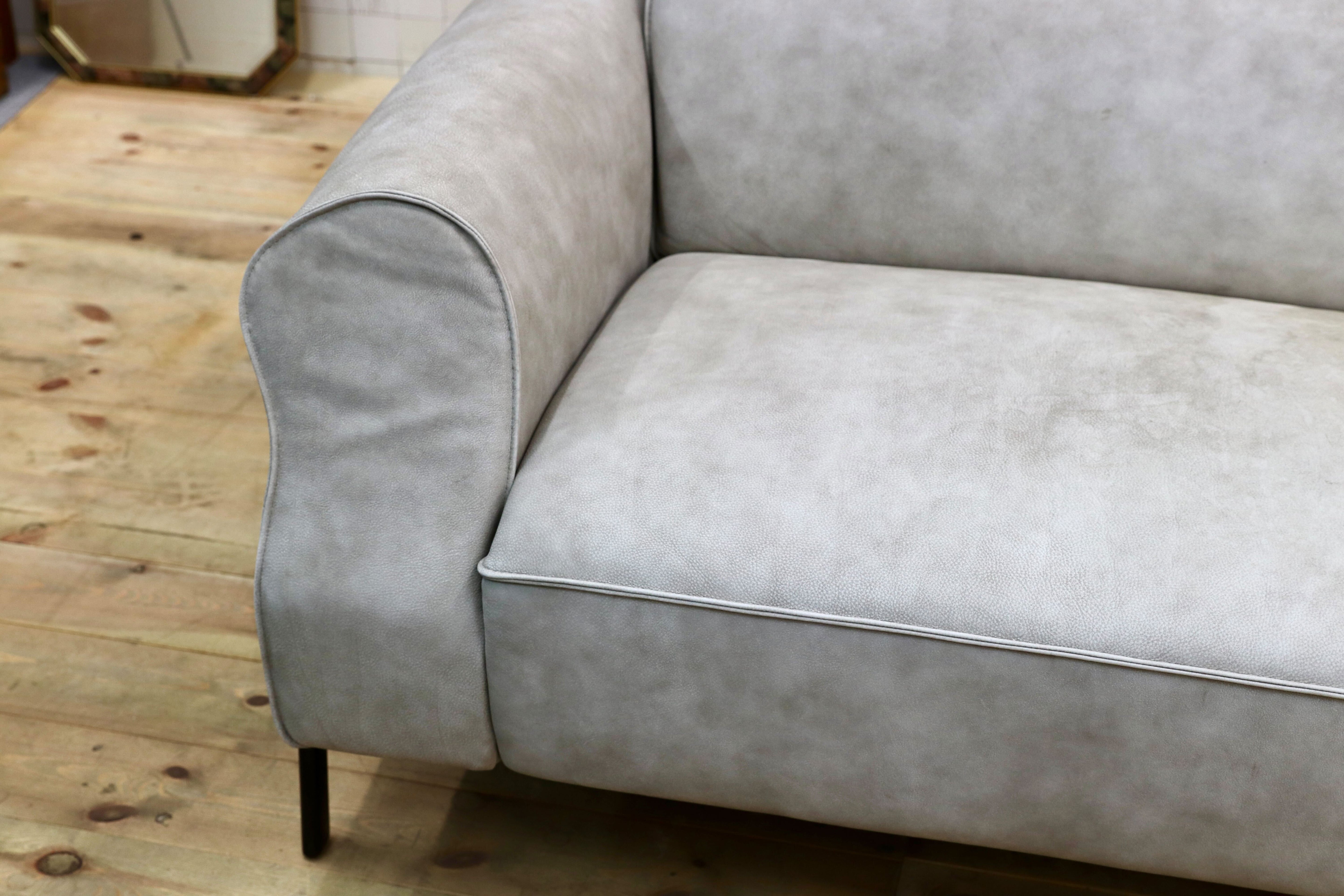 GMIO34A○nicoline / ニコライン ZANTE ザンテ 3人掛けソファ シングルソファ ヌバックレザー イタリアモダン 高級 プラスカーサ