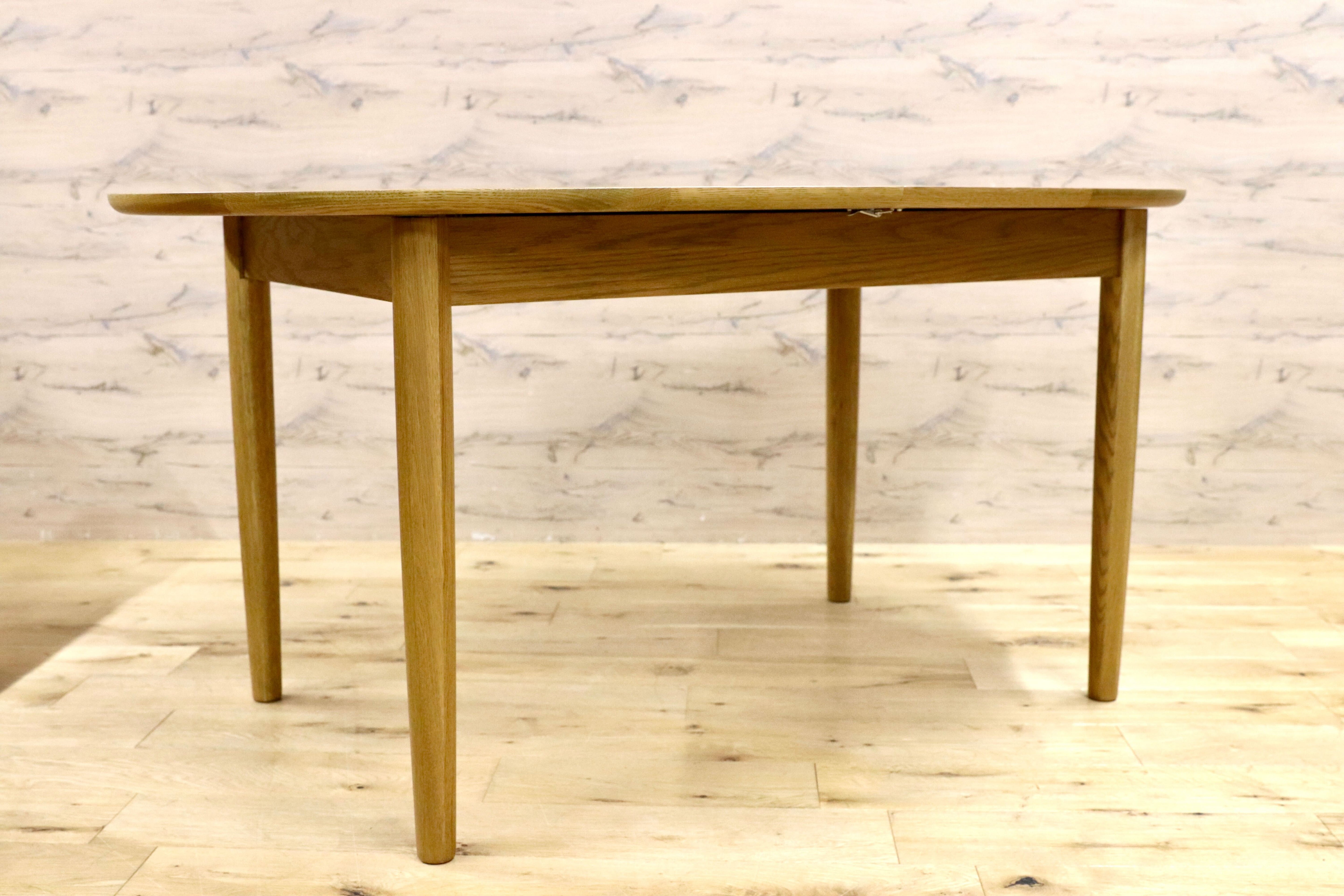 GMIK655○関家具 crash gate クラッシュゲート アレック 伸長式 ダイニングテーブル 食卓テーブル オーク材 モデルルーム展示品