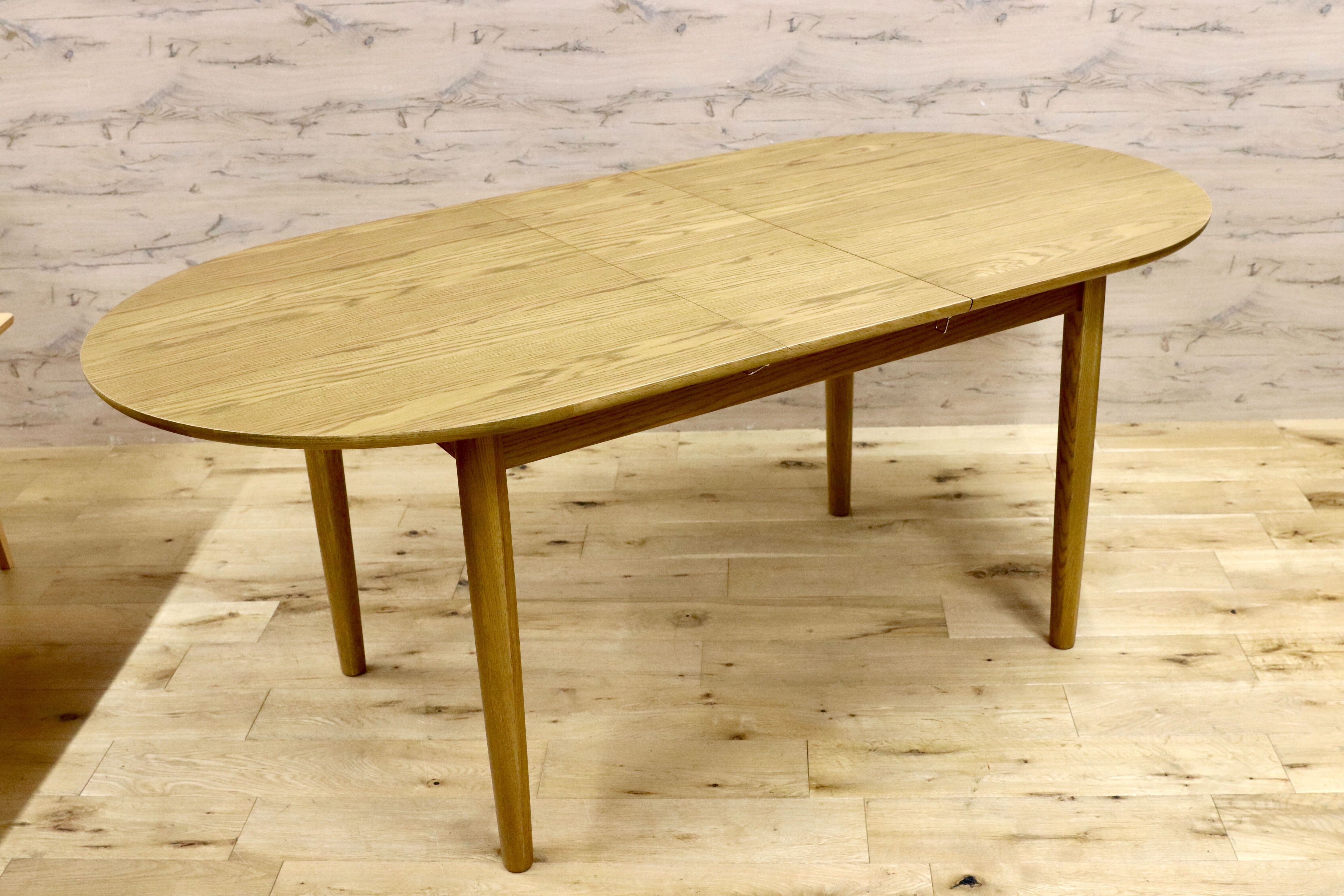 GMIK655○関家具 crash gate クラッシュゲート アレック 伸長式 ダイニングテーブル 食卓テーブル オーク材 モデルルーム展示品